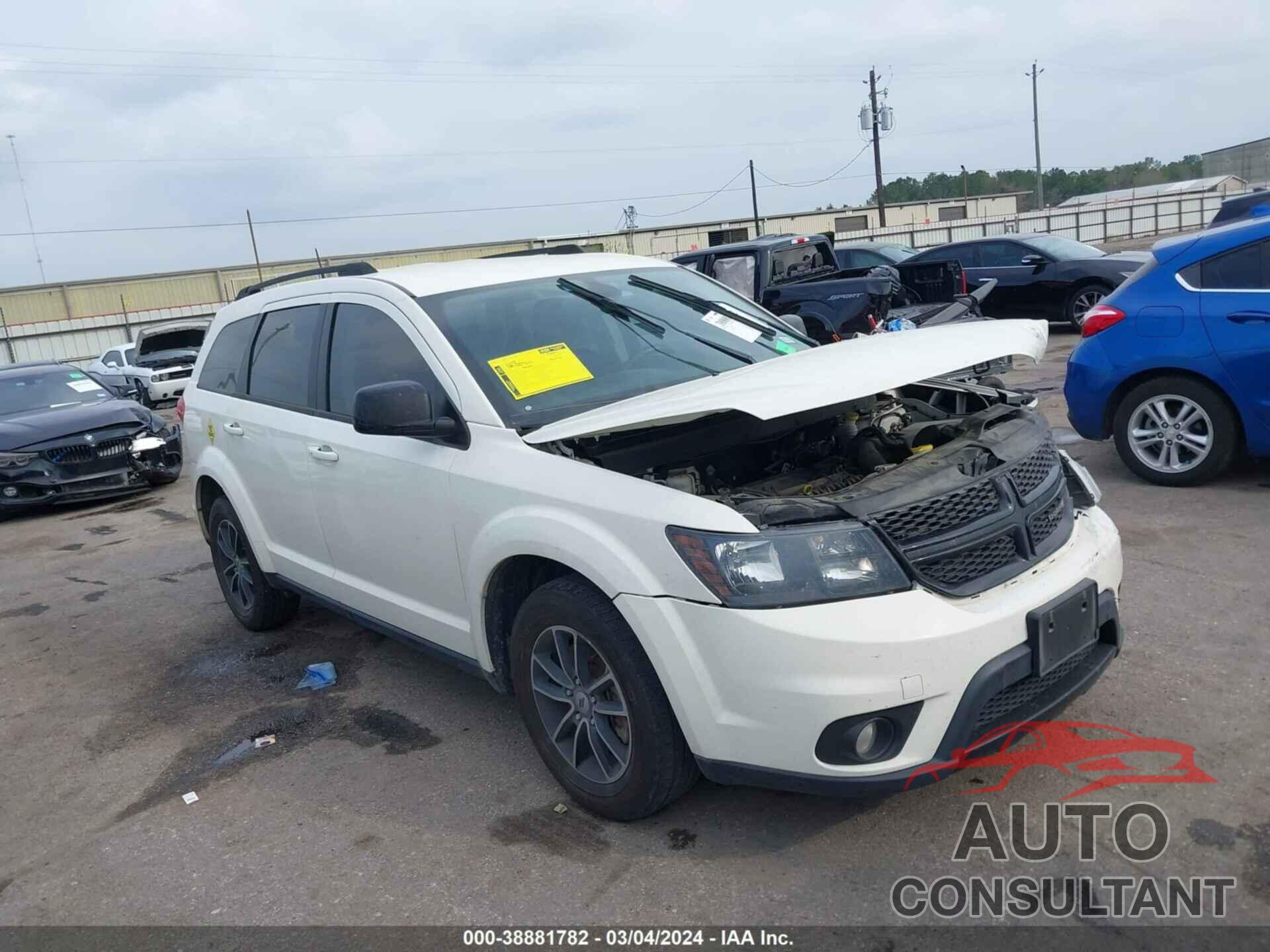 DODGE JOURNEY 2019 - 3C4PDCBB0KT719256
