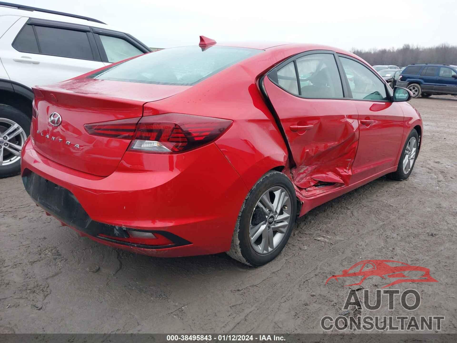 HYUNDAI ELANTRA 2020 - 5NPD84LFXLH622002