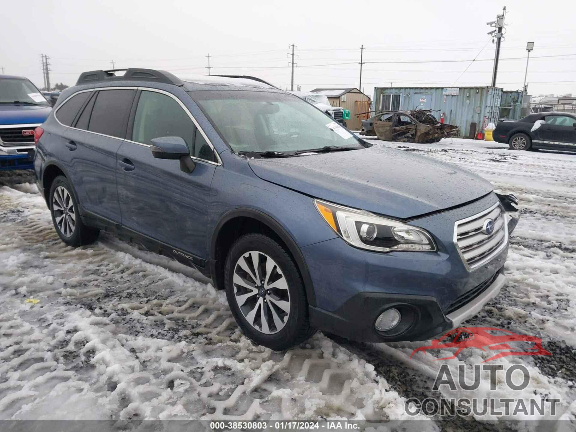 SUBARU OUTBACK 2017 - 4S4BSAKC5H3374335