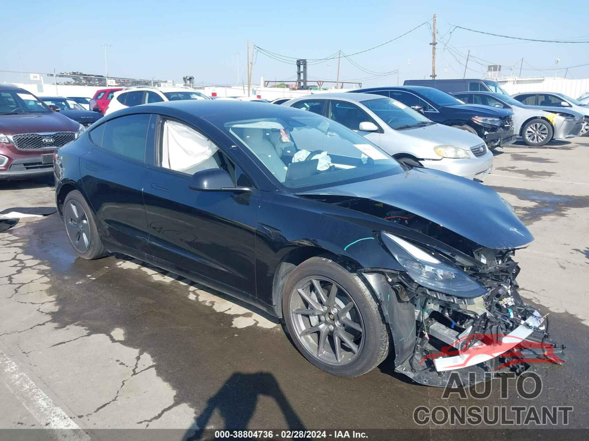 TESLA MODEL 3 2022 - 5YJ3E1EB0NF204224