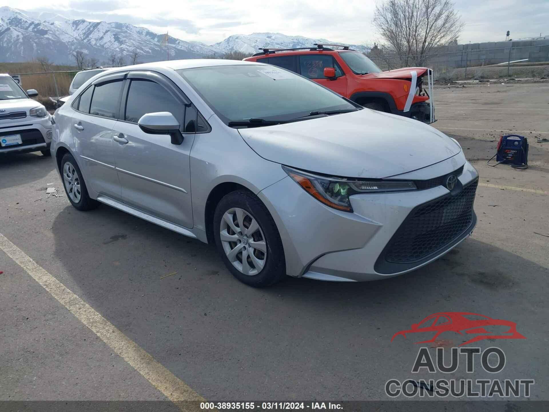 TOYOTA COROLLA 2020 - JTDEPRAE6LJ050593