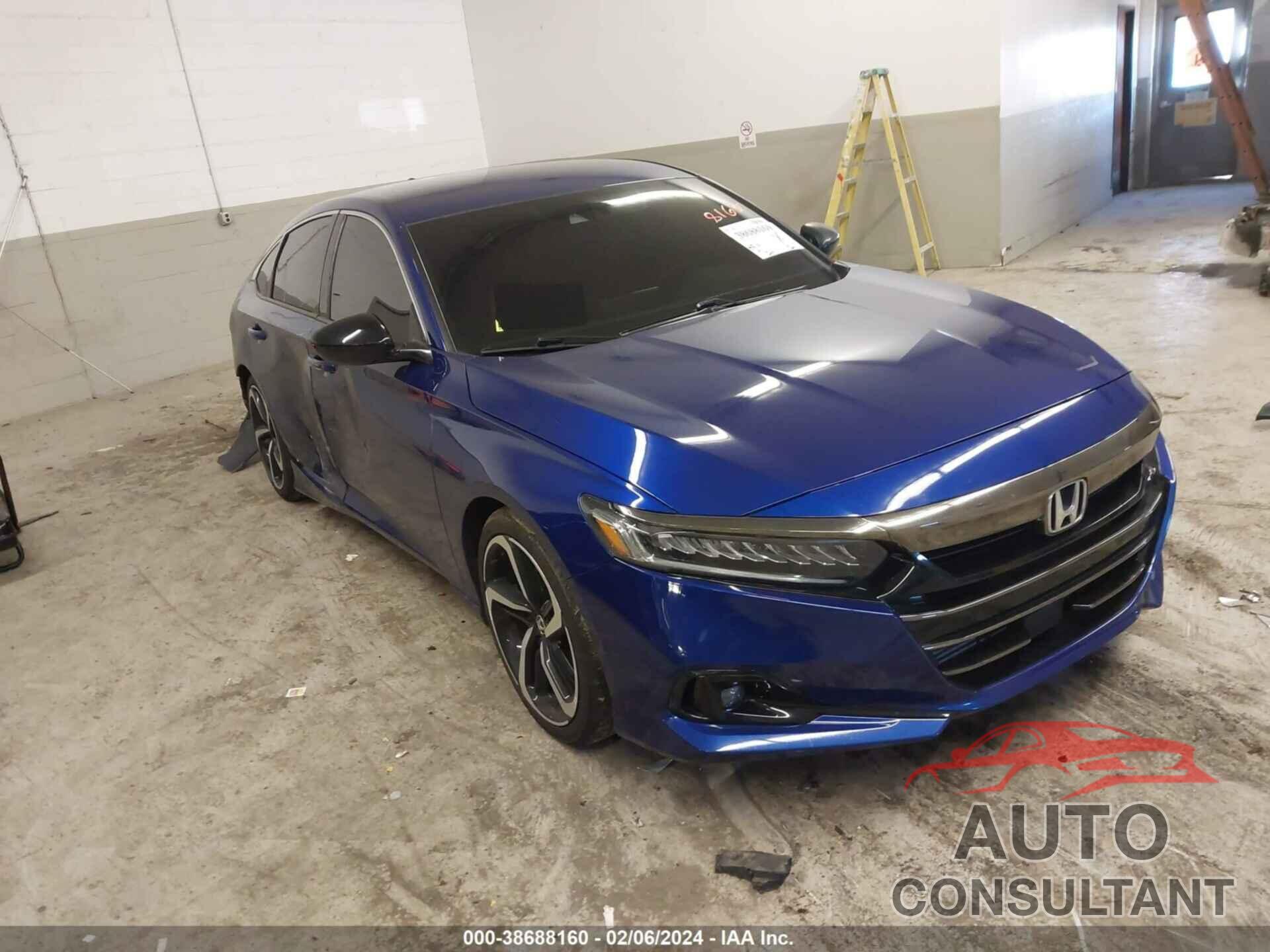 HONDA ACCORD 2022 - 1HGCV1F33NA005072