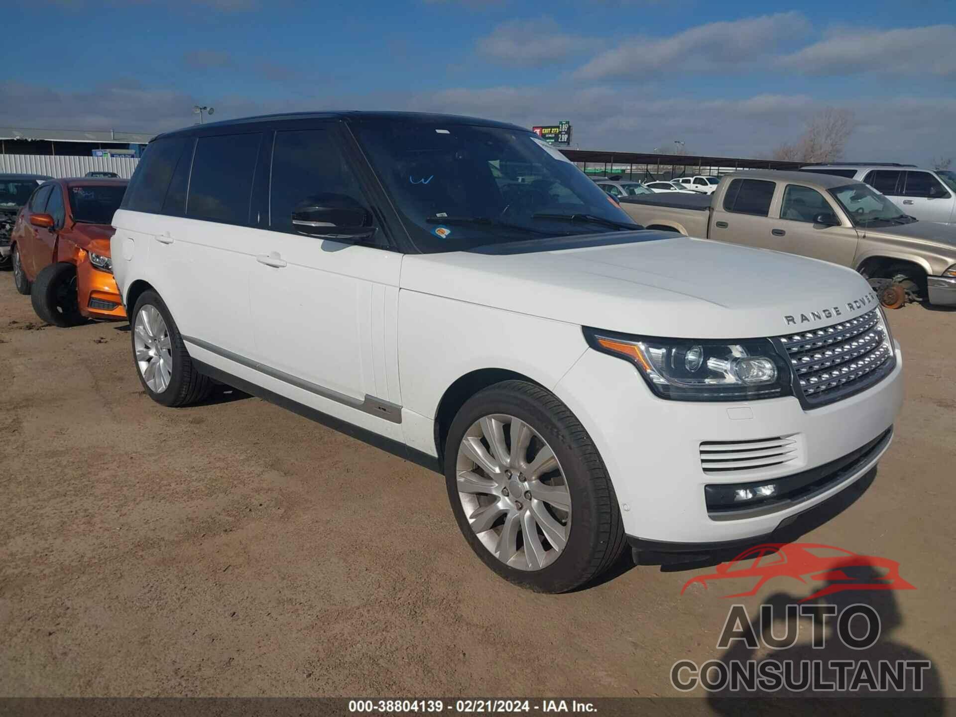 LAND ROVER RANGE ROVER 2016 - SALGS3EF5GA270491