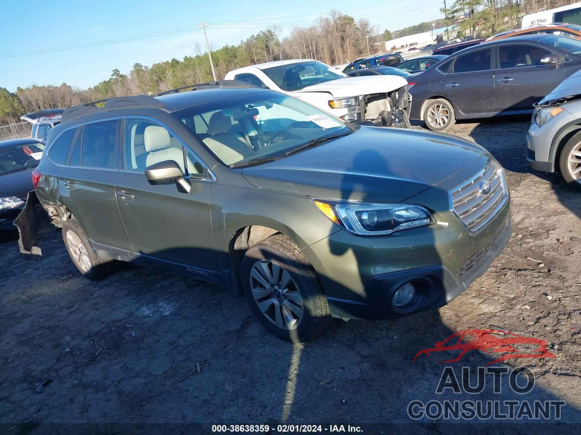 SUBARU OUTBACK 2017 - 4S4BSACC6H3284349