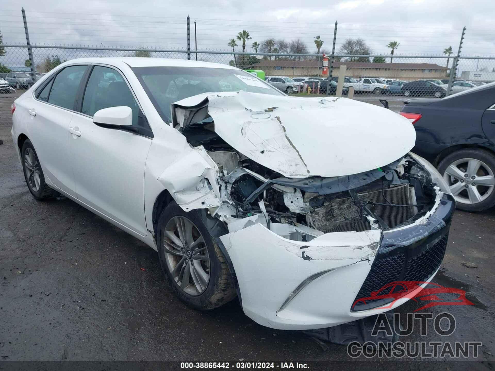 TOYOTA CAMRY 2017 - 4T1BF1FK6HU750072