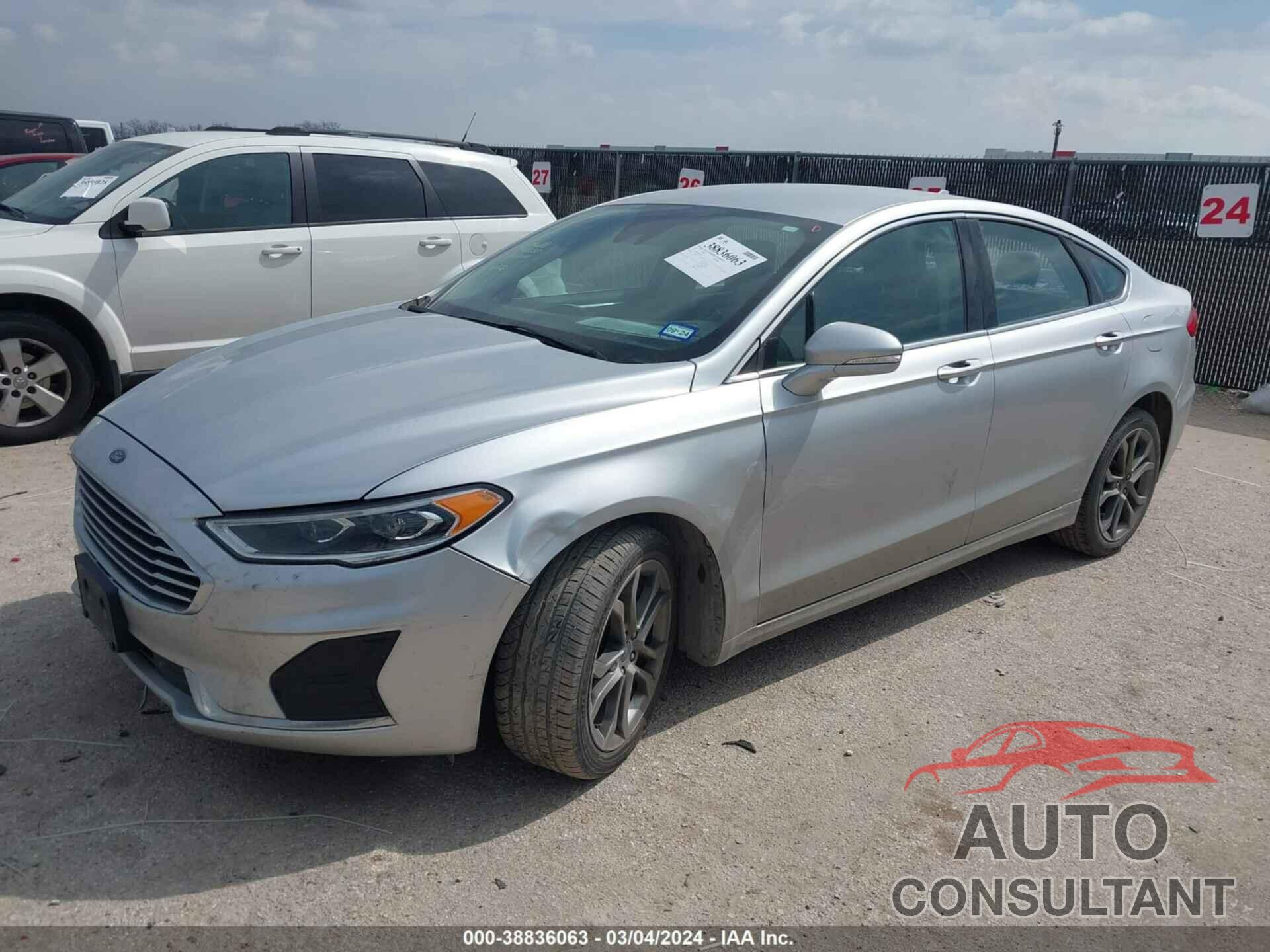 FORD FUSION 2019 - 3FA6P0CD2KR150897