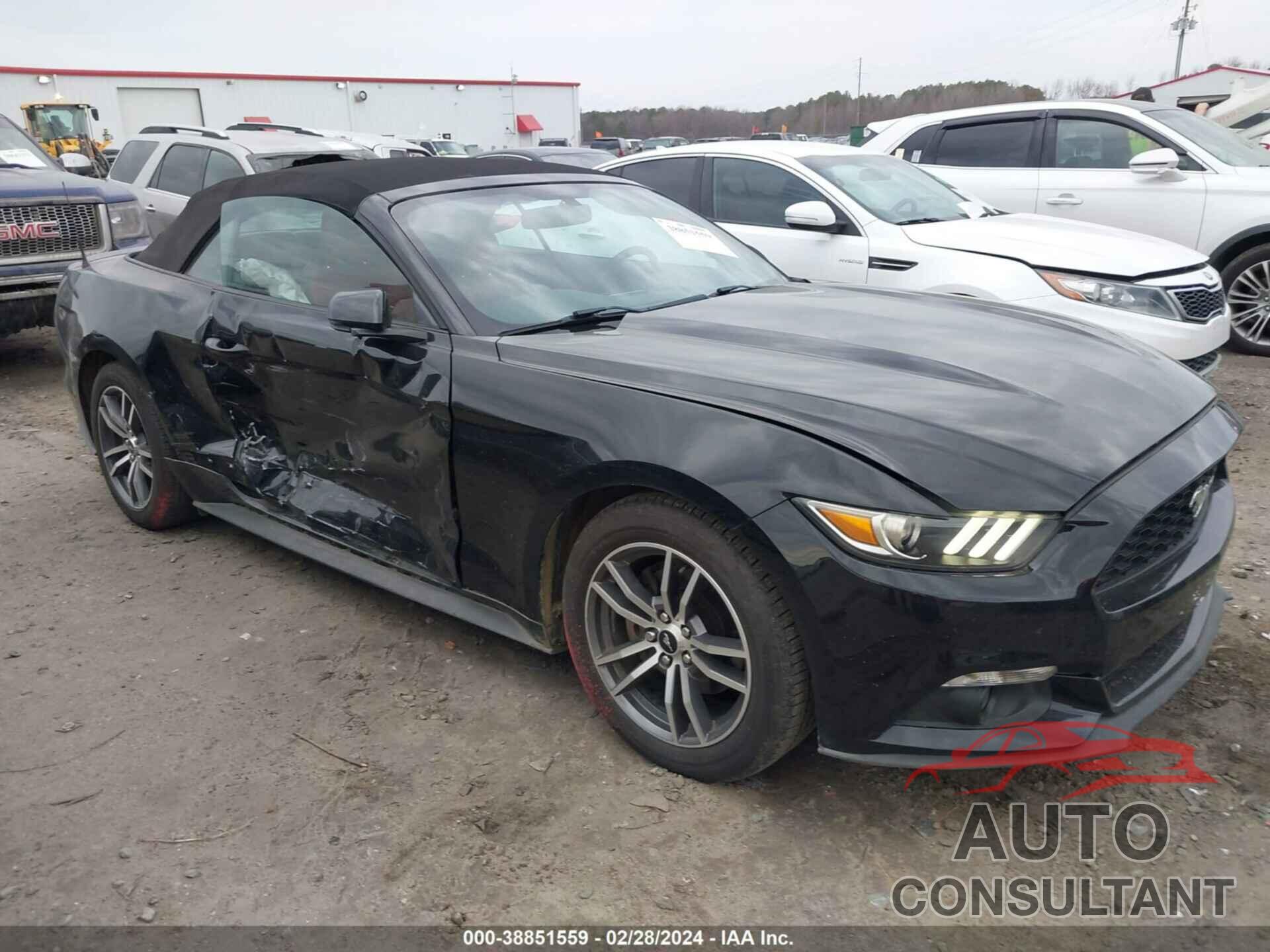 FORD MUSTANG 2016 - 1FATP8UH3G5312517