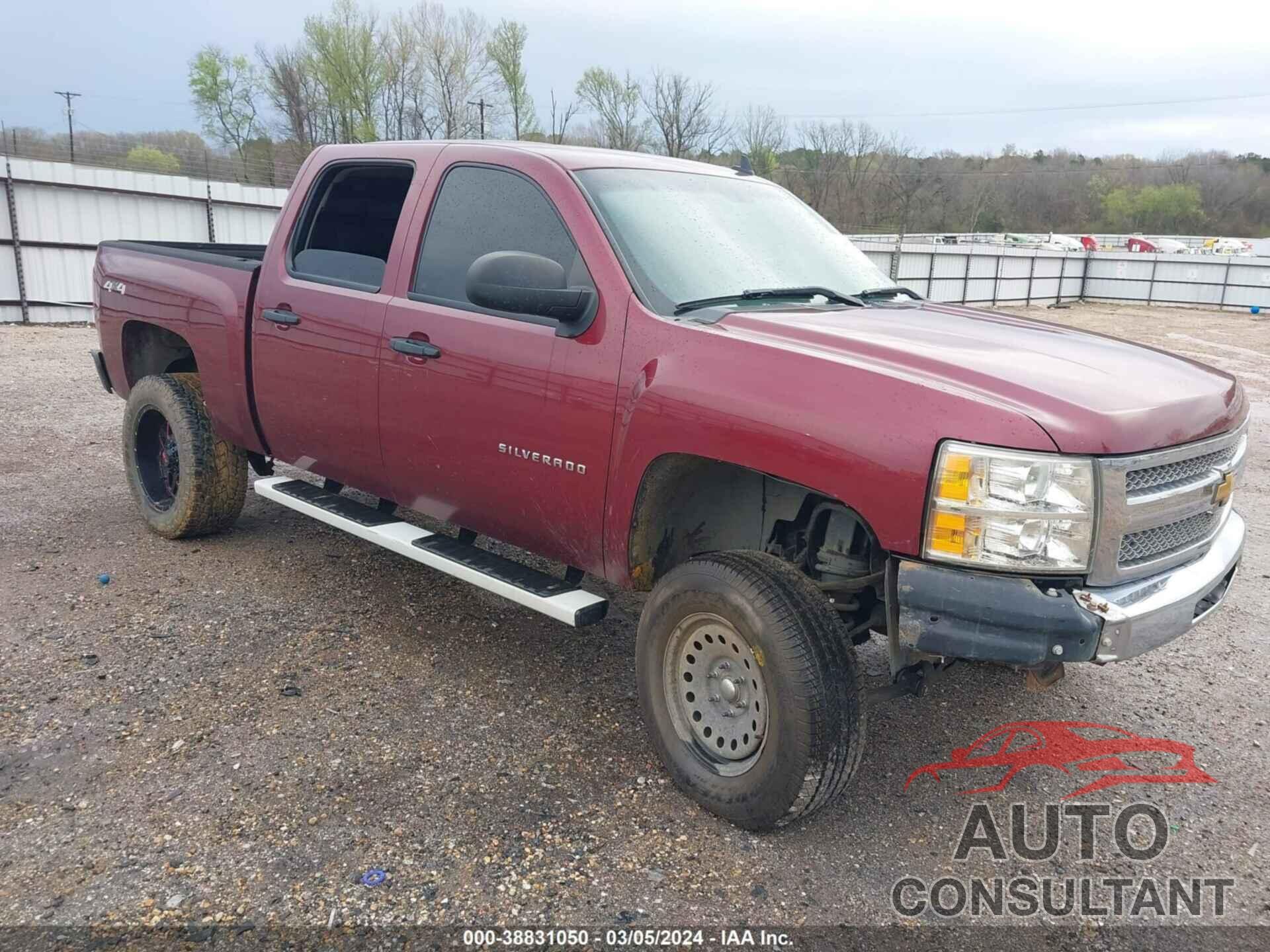 CHEVROLET SILVERADO 1500 2013 - 3GCPKSE79DG377180
