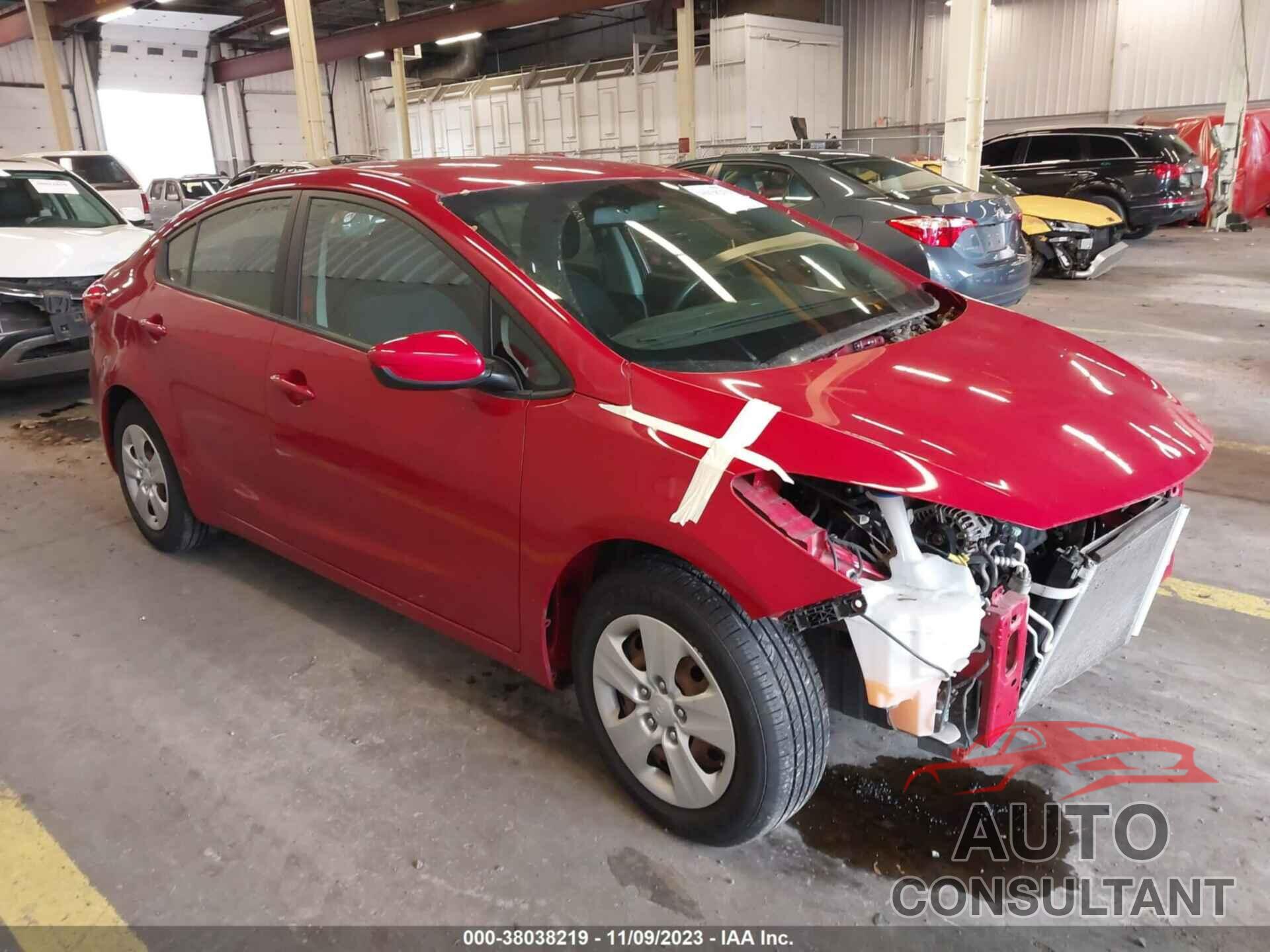 KIA FORTE 2016 - KNAFK4A68G5463061