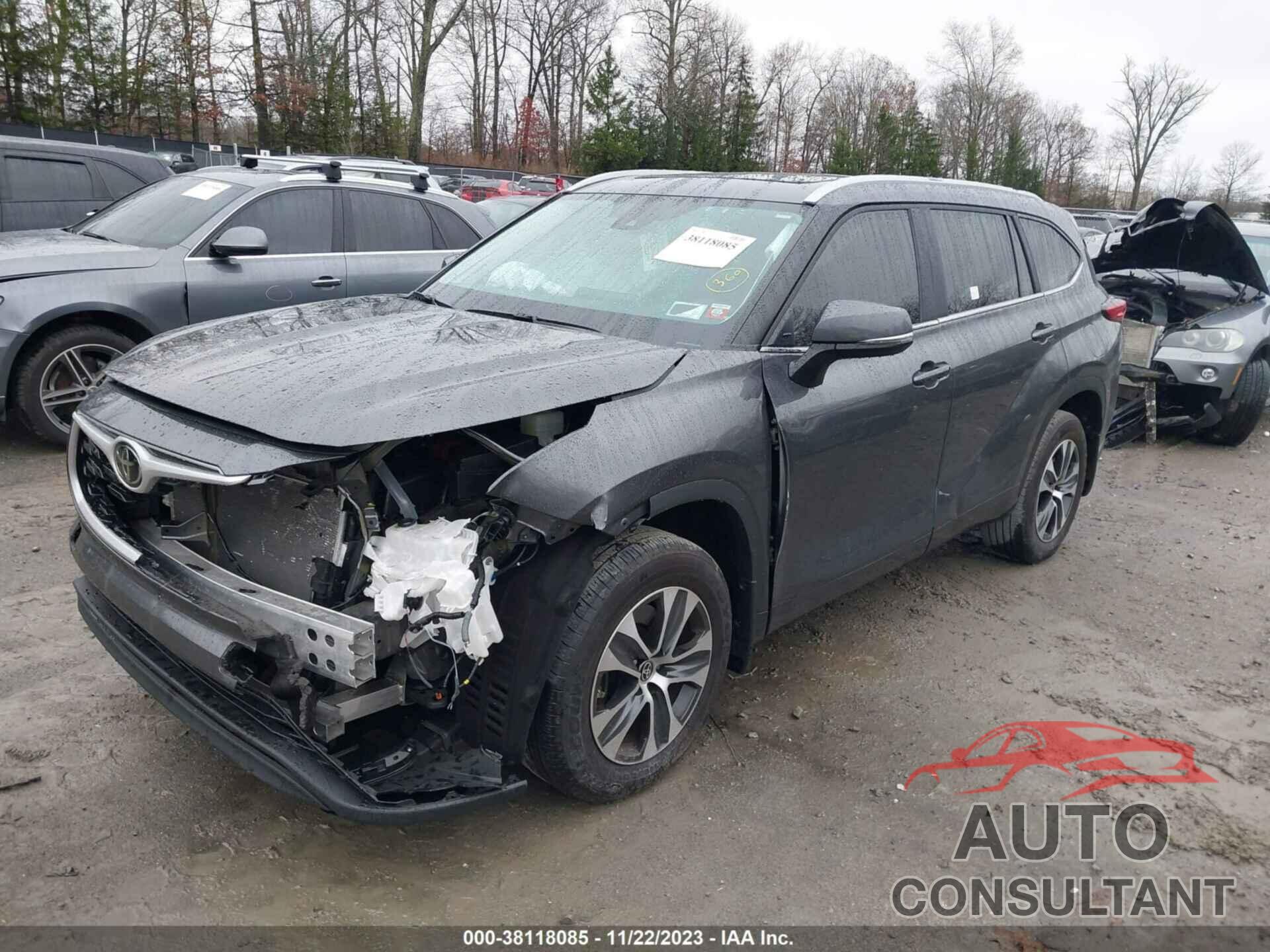 TOYOTA HIGHLANDER 2023 - 5TDKDRBH7PS015459