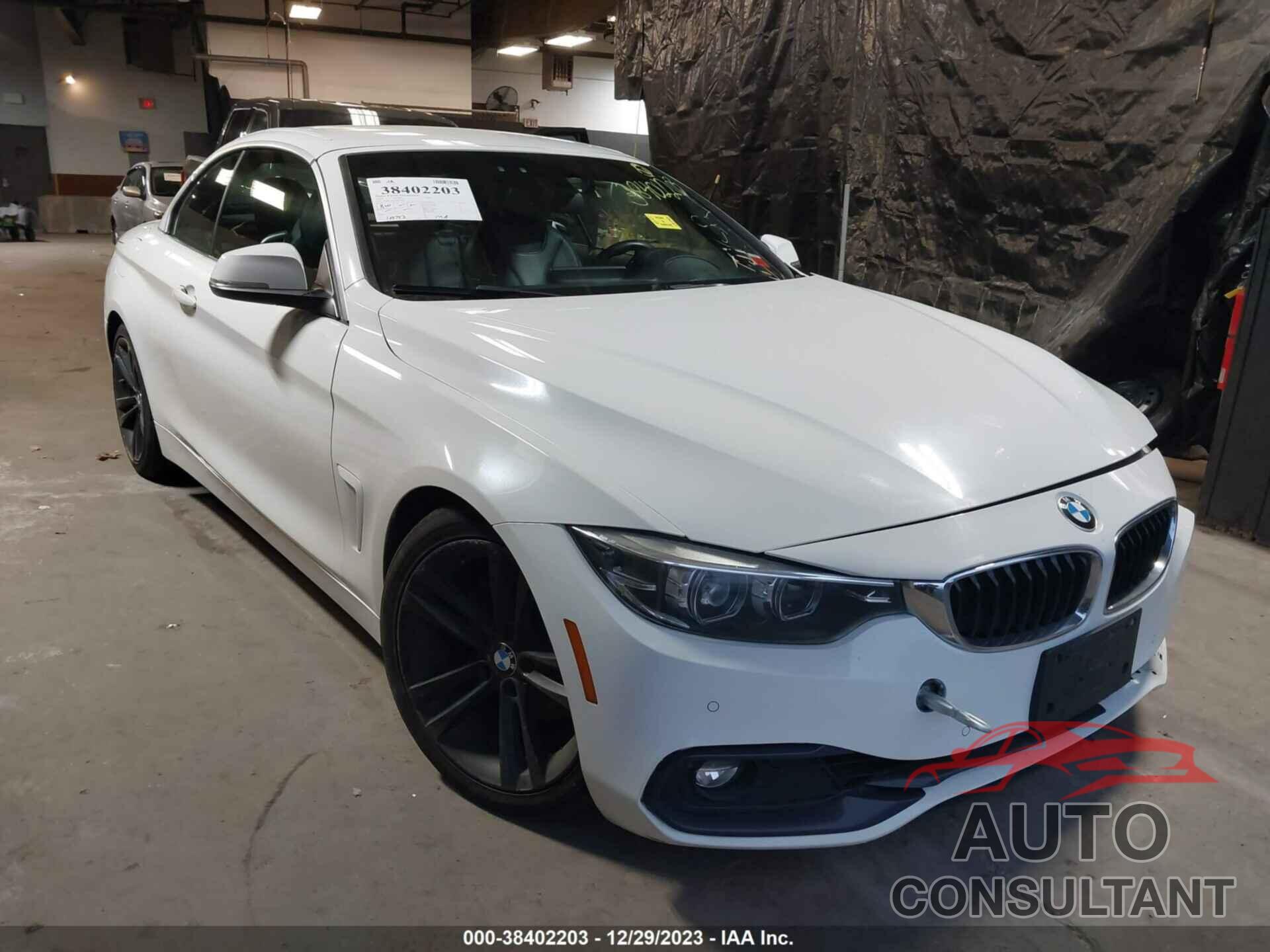 BMW 430I 2018 - WBA4Z1C55JEC70317