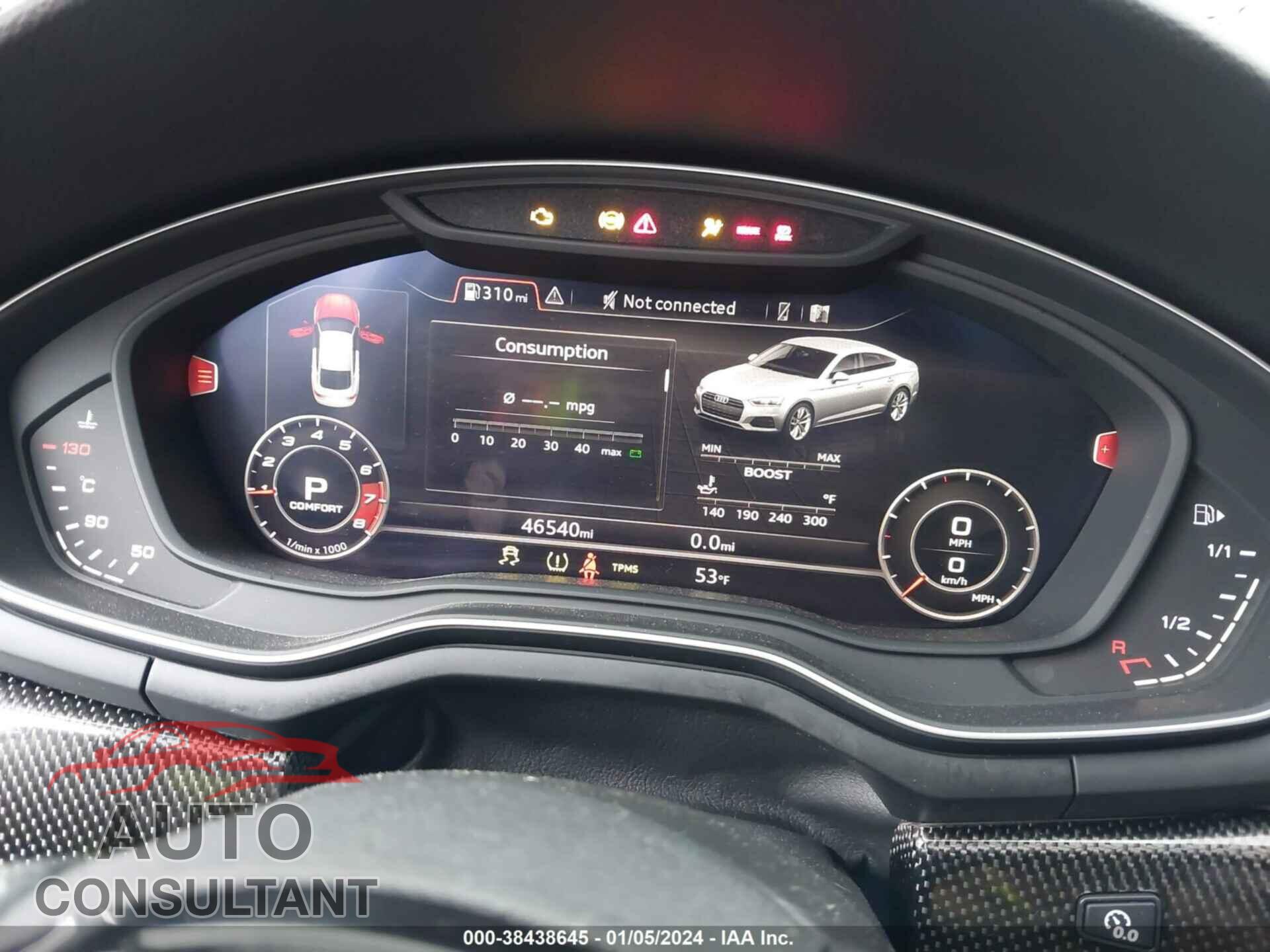 AUDI S5 2018 - WAUC4CF52JA042927