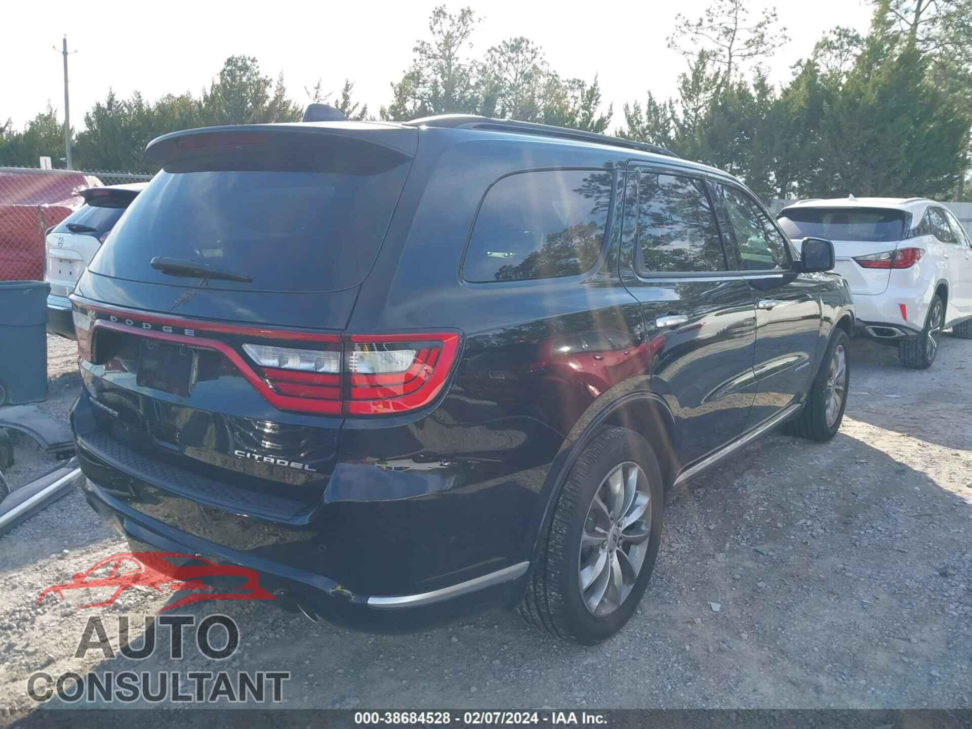 DODGE DURANGO 2022 - 1C4RDHEG3NC210324