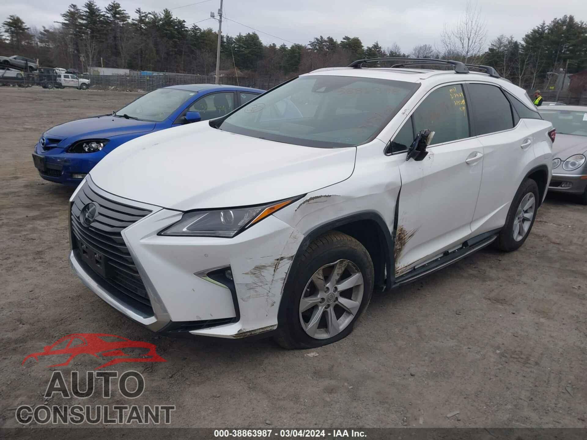 LEXUS RX 2017 - 2T2BZMCA6HC061098