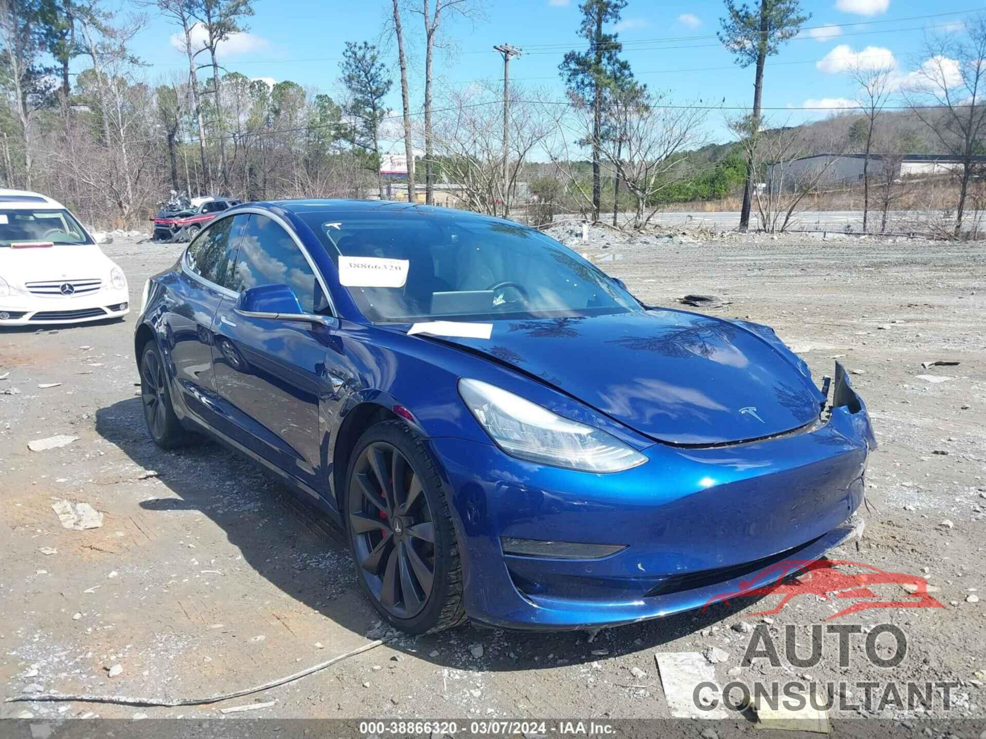 TESLA MODEL 3 2020 - 5YJ3E1EC2LF713284