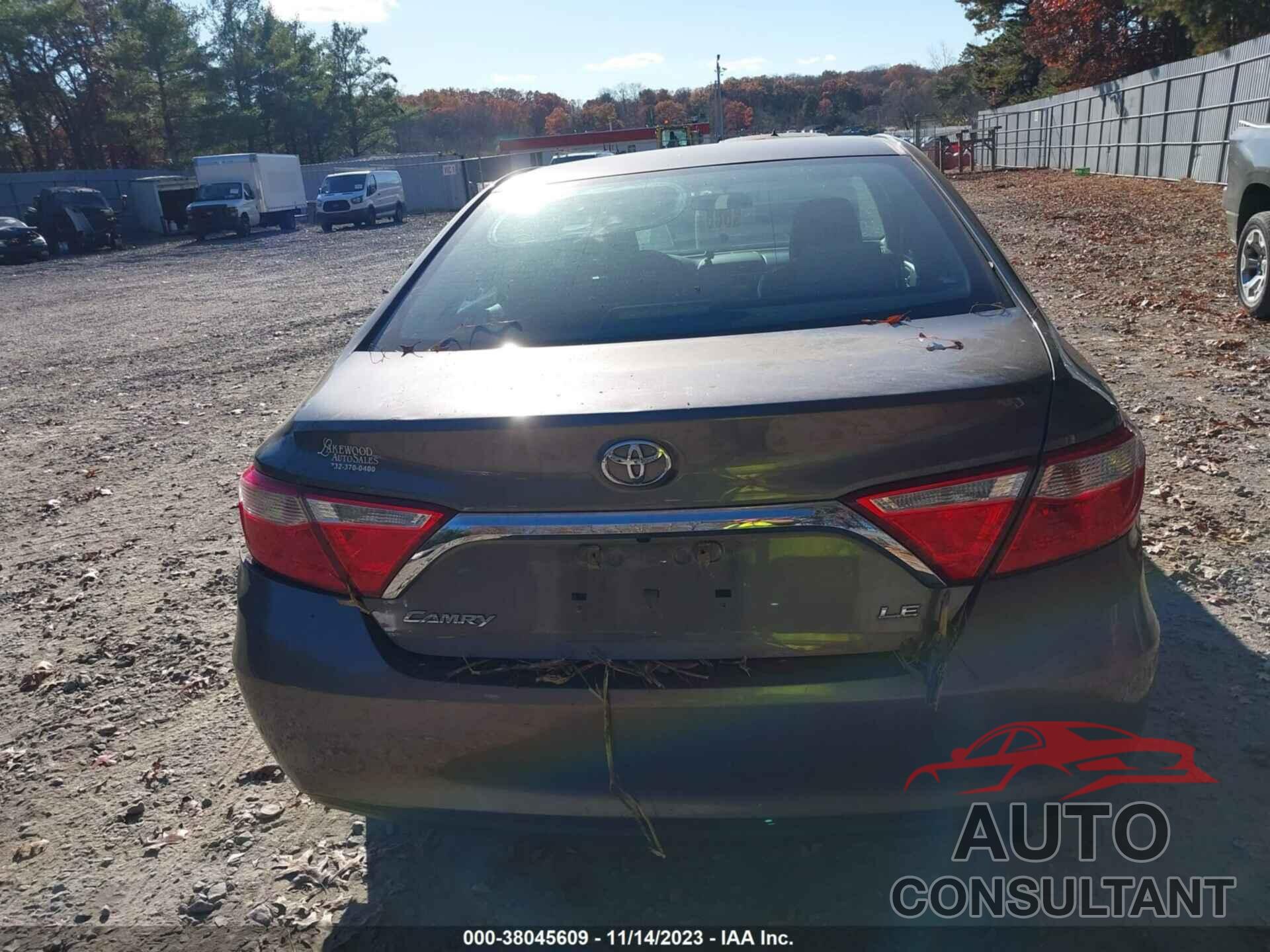 TOYOTA CAMRY 2017 - 4T1BF1FK8HU790427