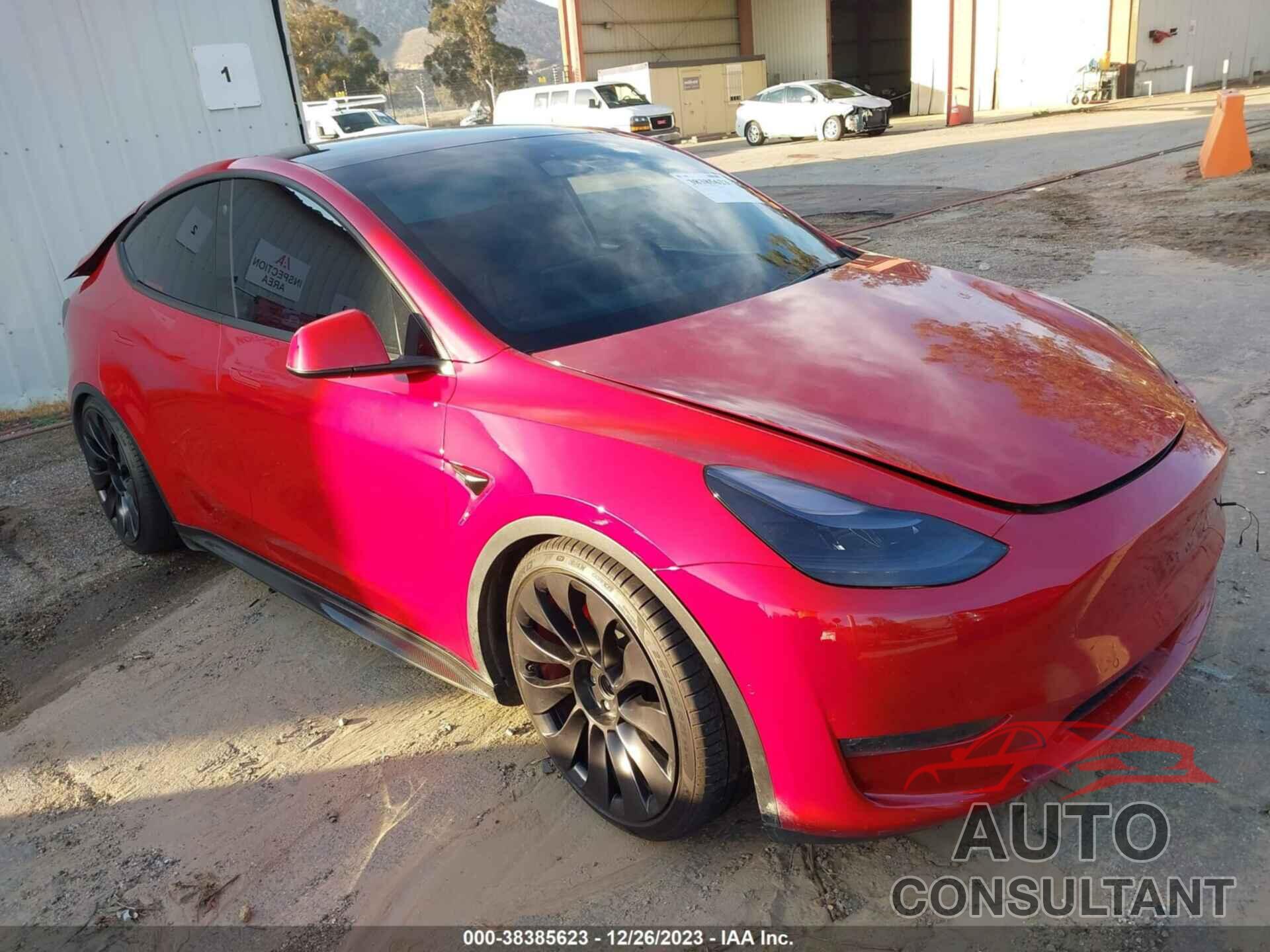 TESLA MODEL Y 2022 - 7SAYGDEF3NF492148