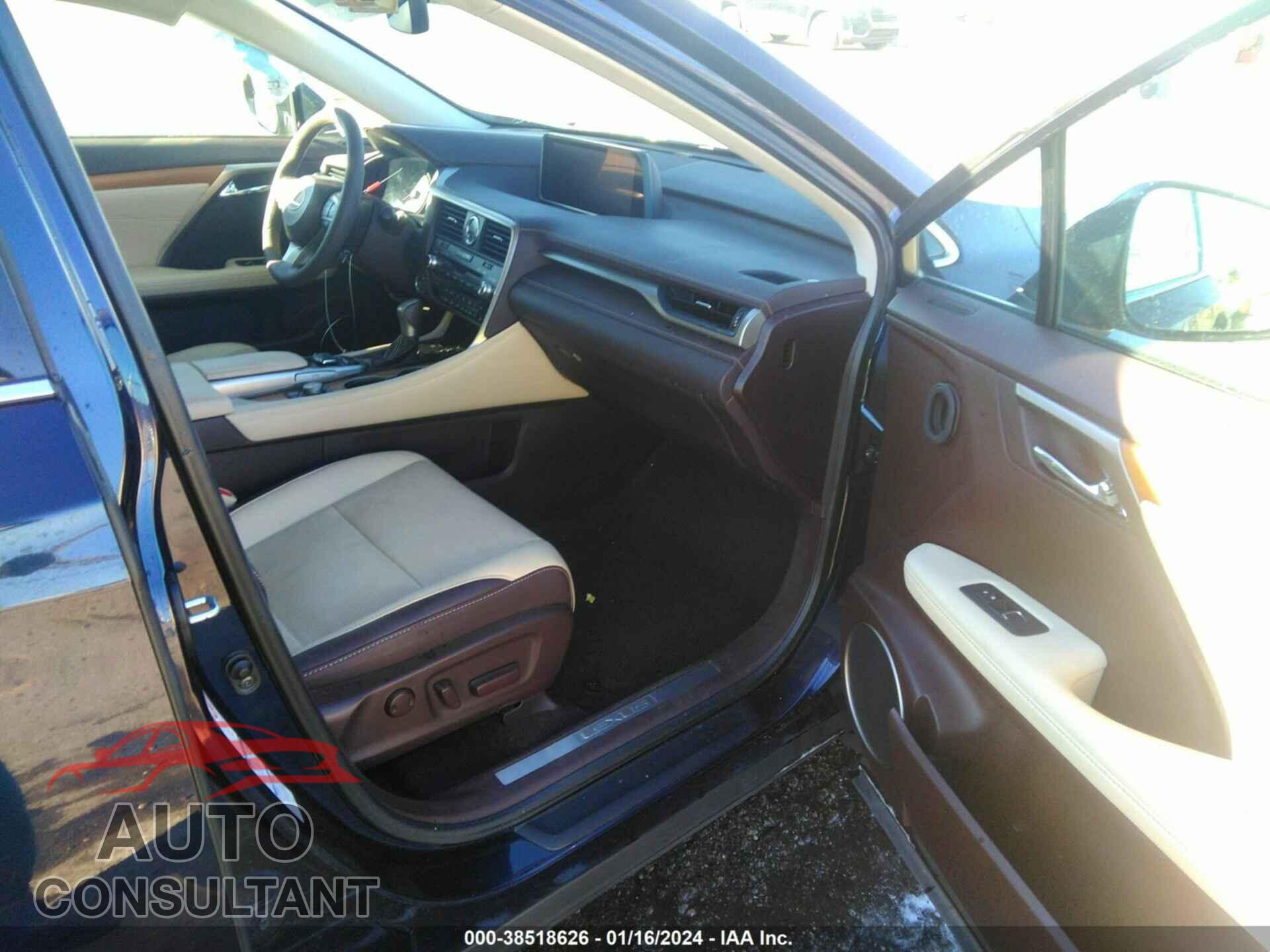 LEXUS RX 350 2017 - 2T2BZMCA7HC084454