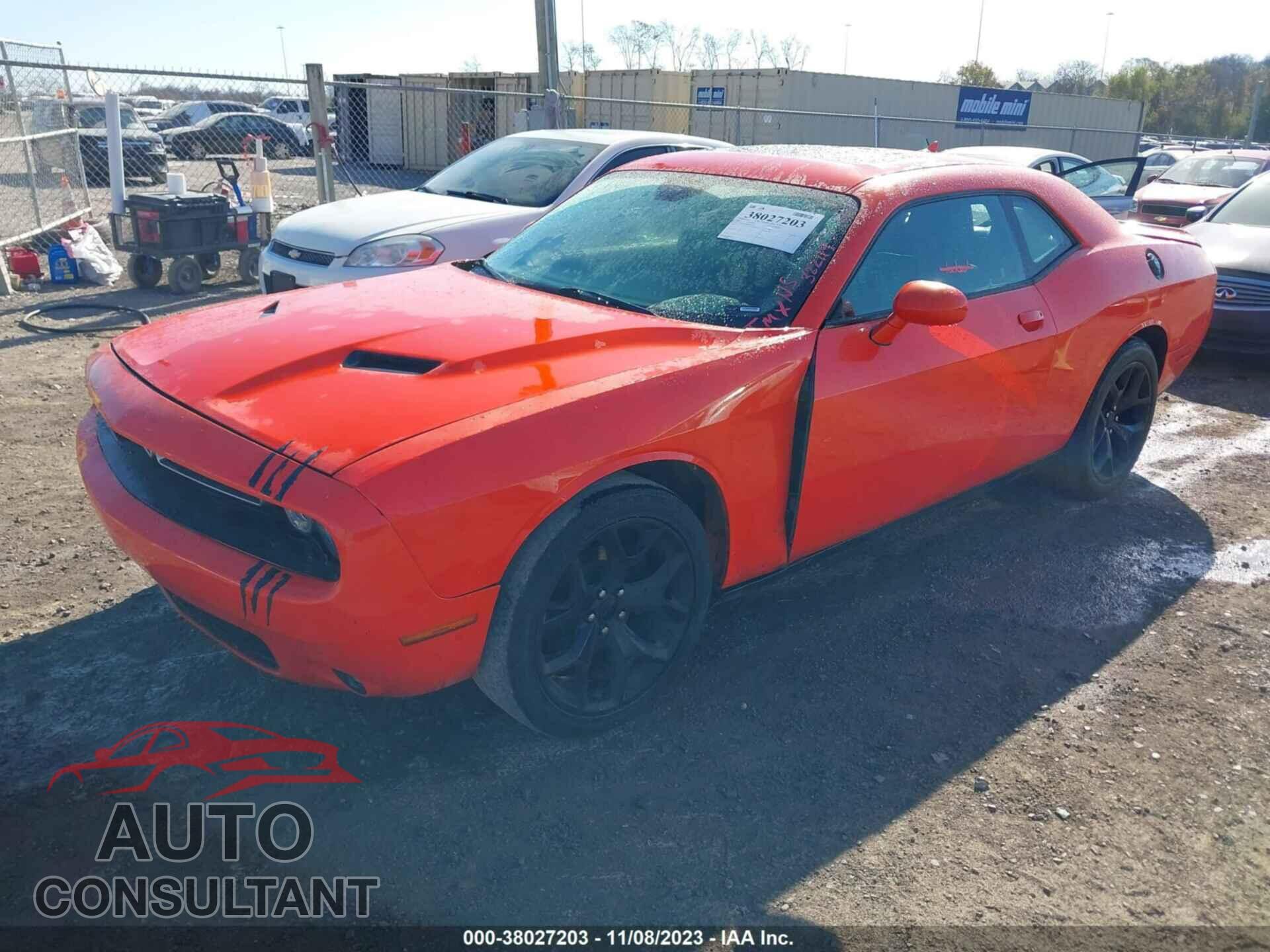 DODGE CHALLENGER 2016 - 2C3CDZAG6GH322119