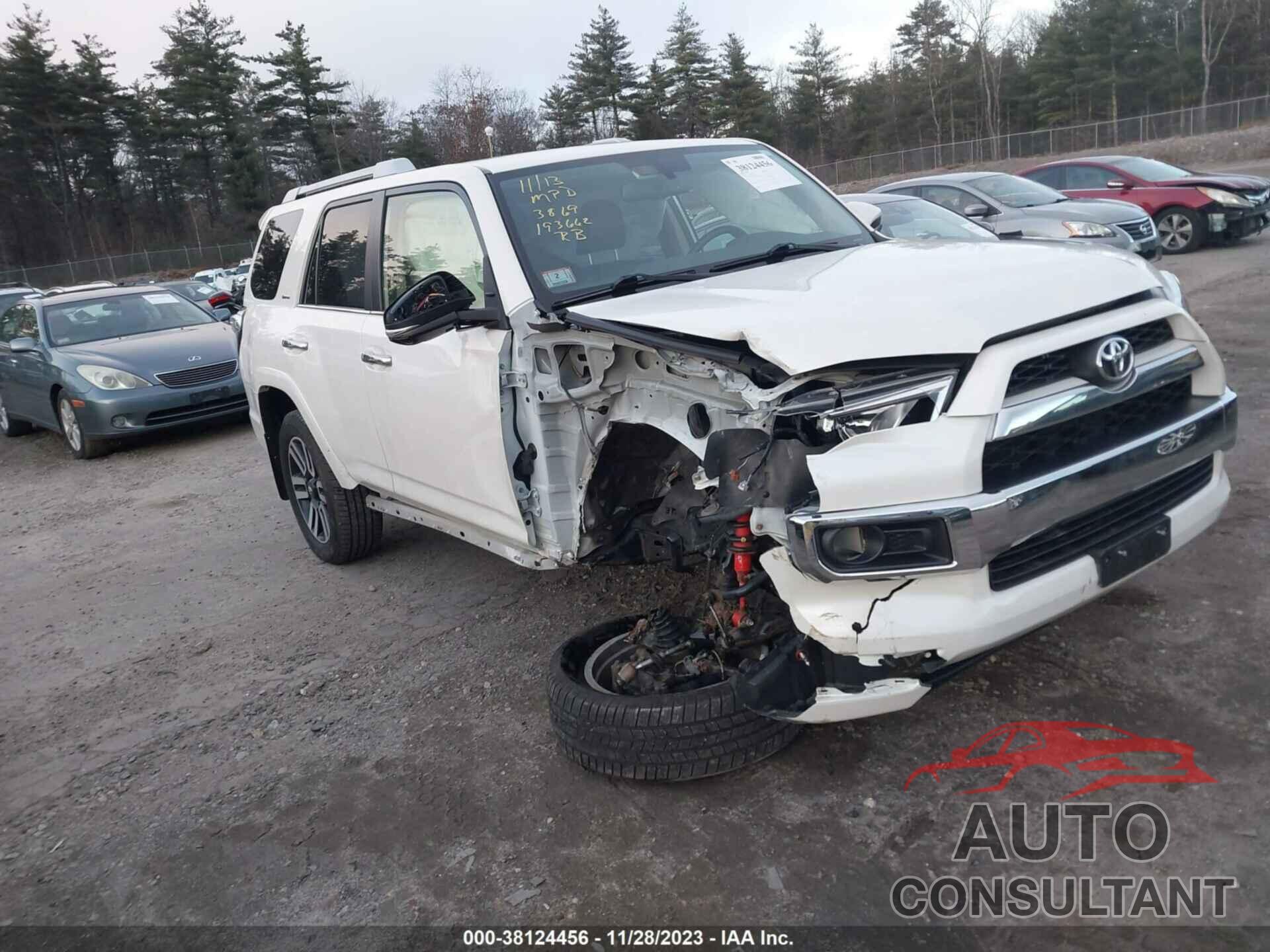 TOYOTA 4RUNNER 2018 - JTEBU5JR3J5533869