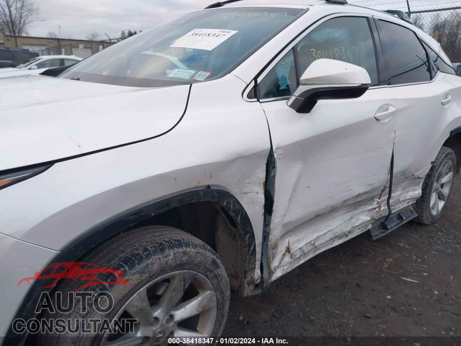 LEXUS RX 2016 - 2T2BZMCA5GC032223