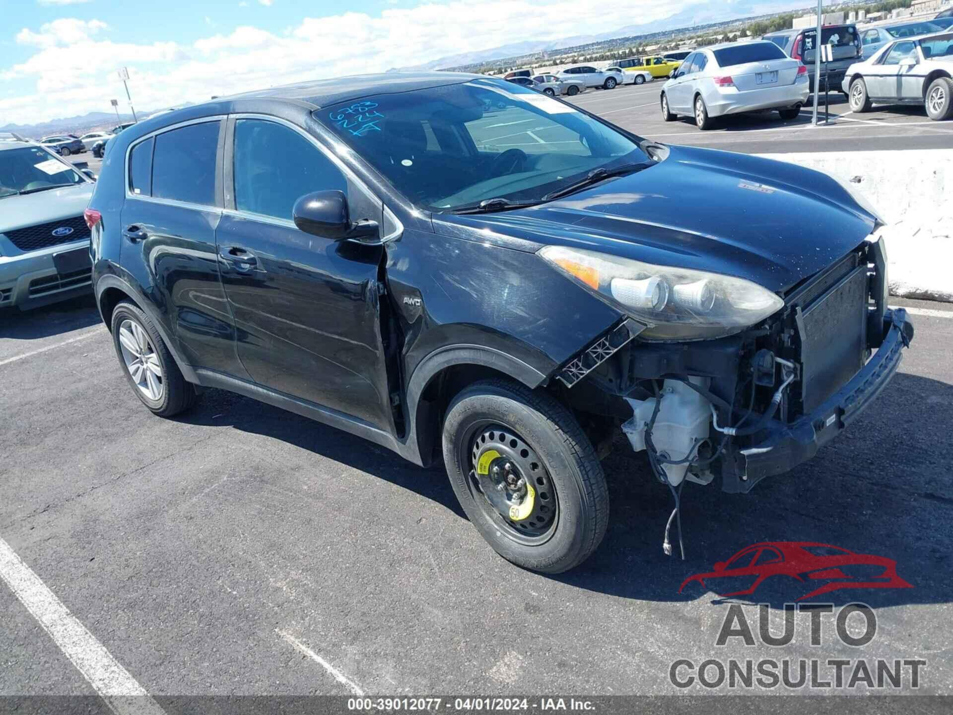 KIA SPORTAGE 2018 - KNDPMCACXJ7466783