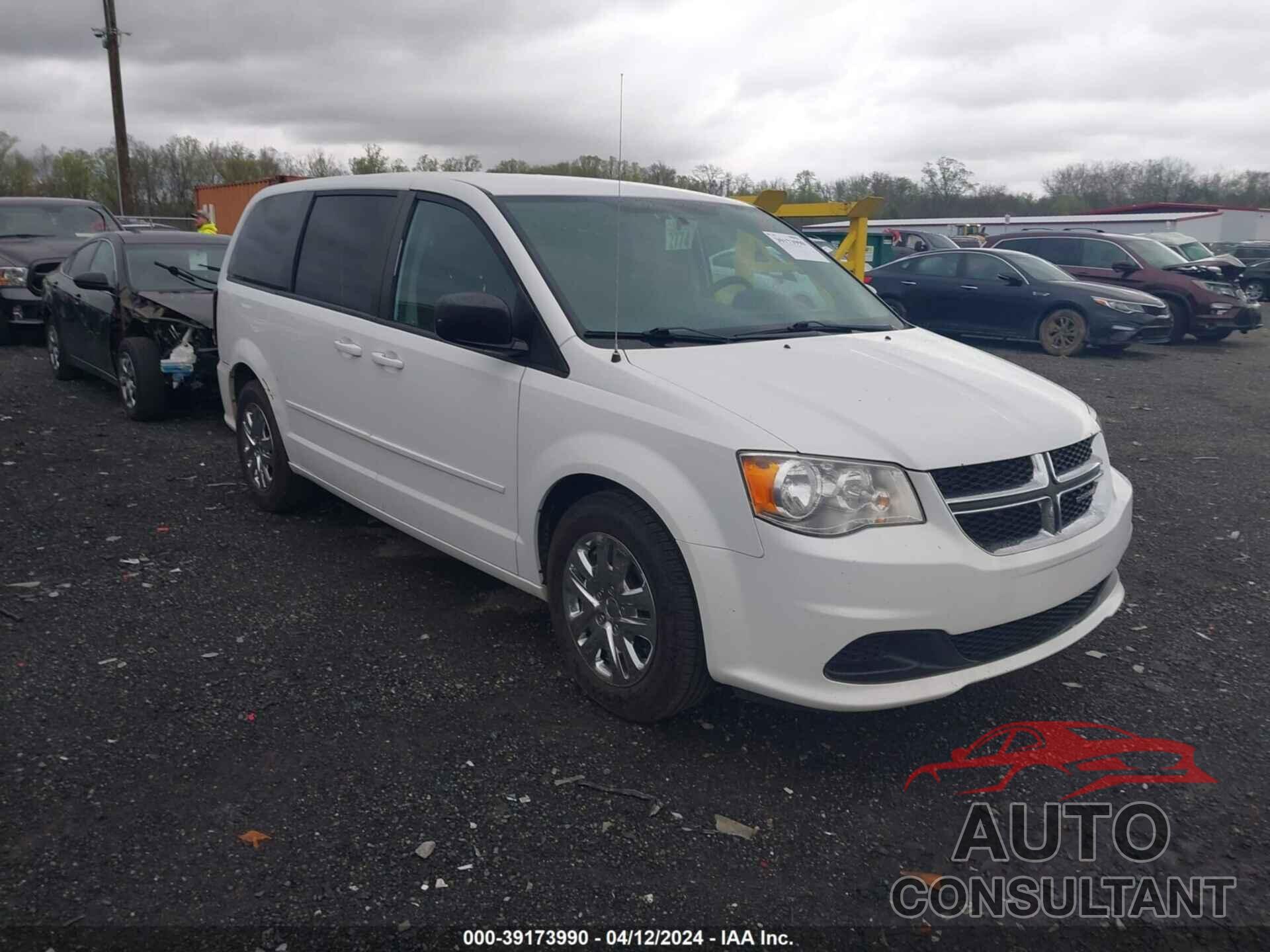 DODGE GRAND CARAVAN 2016 - 2C4RDGBG7GR171147