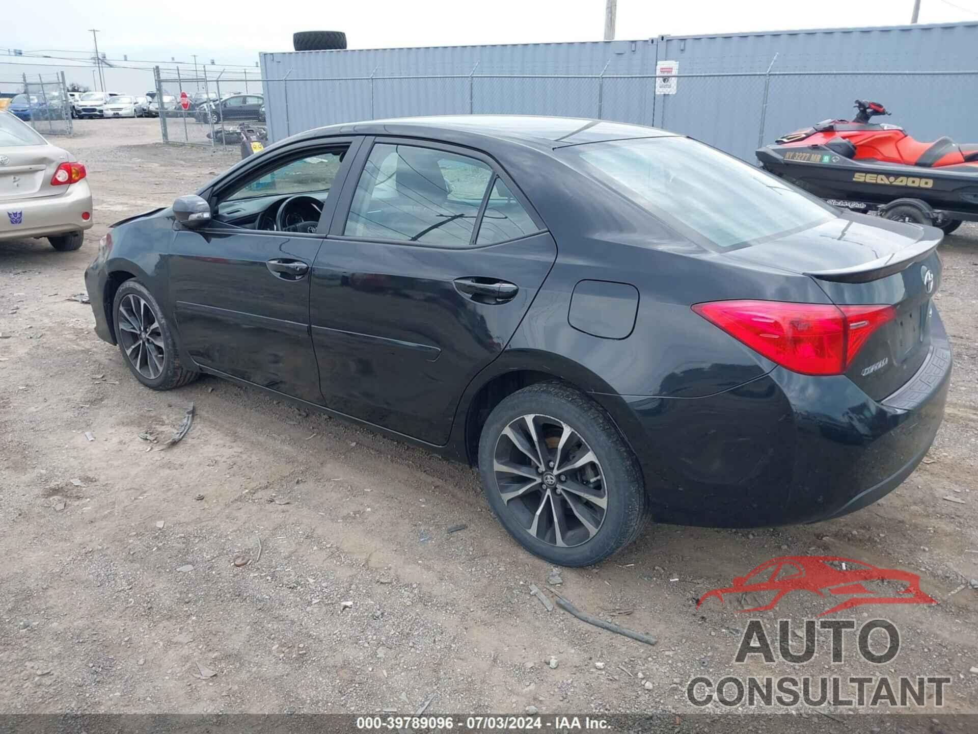 TOYOTA COROLLA 2019 - 2T1BURHE2KC194511