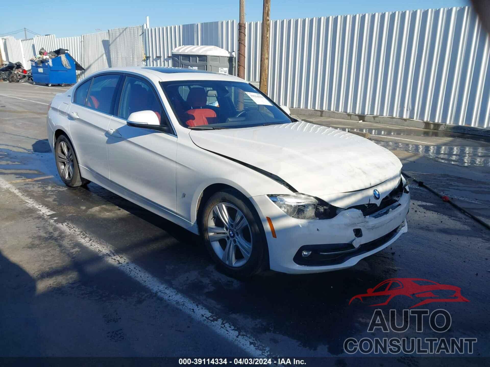 BMW 330E 2018 - WBA8E1C50JA171423