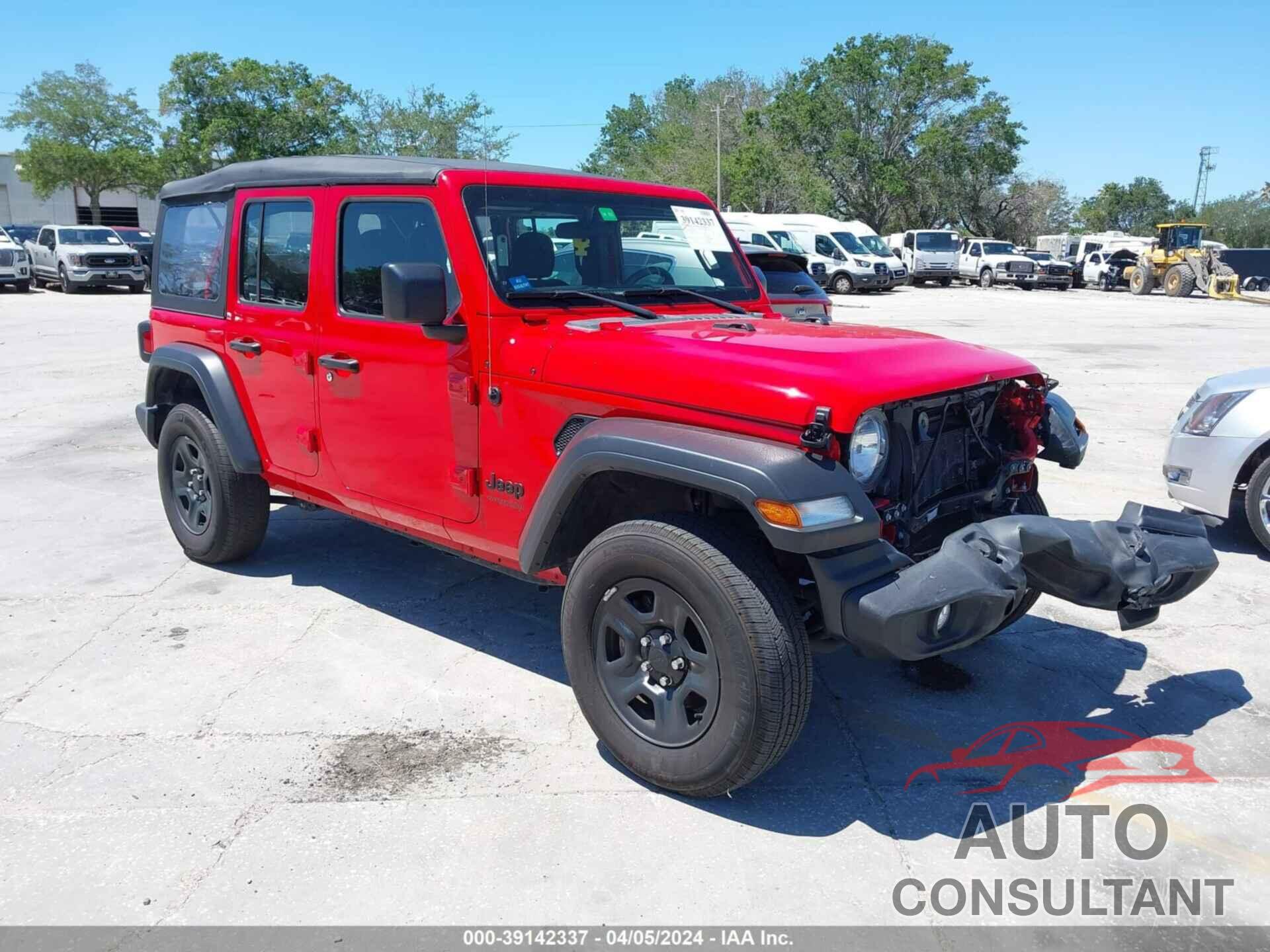 JEEP WRANGLER UNLIMITED 2022 - 1C4HJXDG2NW195538