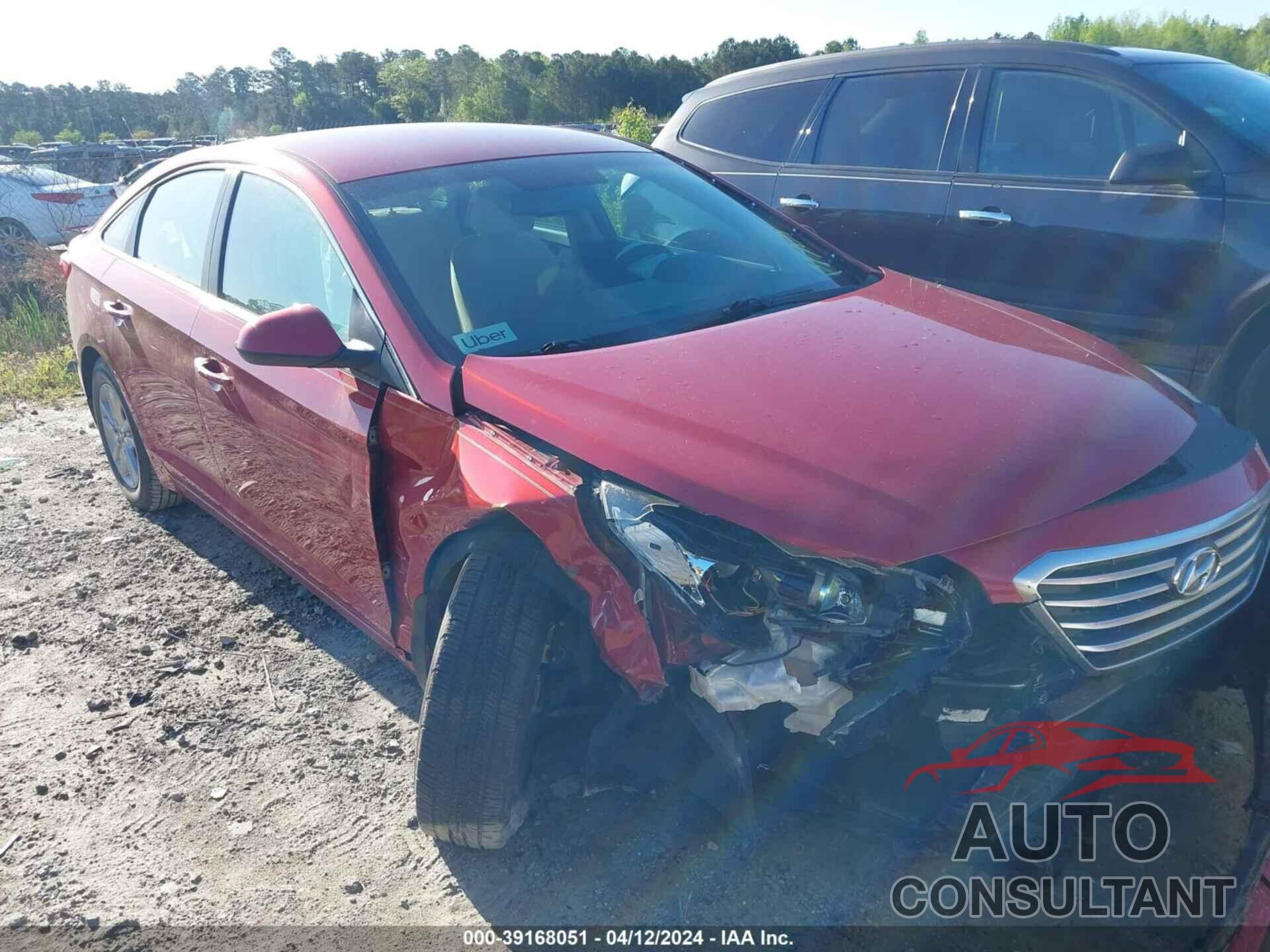 HYUNDAI SONATA 2017 - 5NPE24AF1HH487007