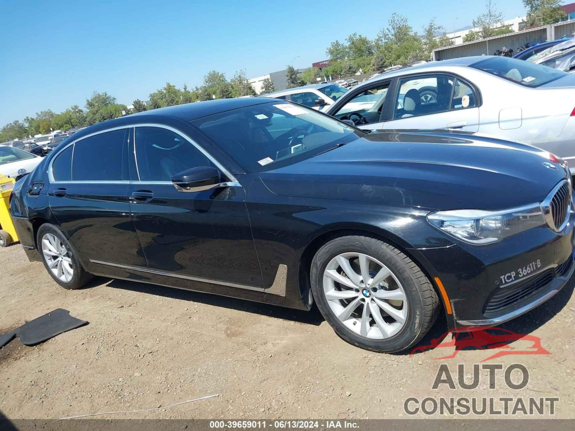 BMW 740I 2019 - WBA7E2C50KB216826