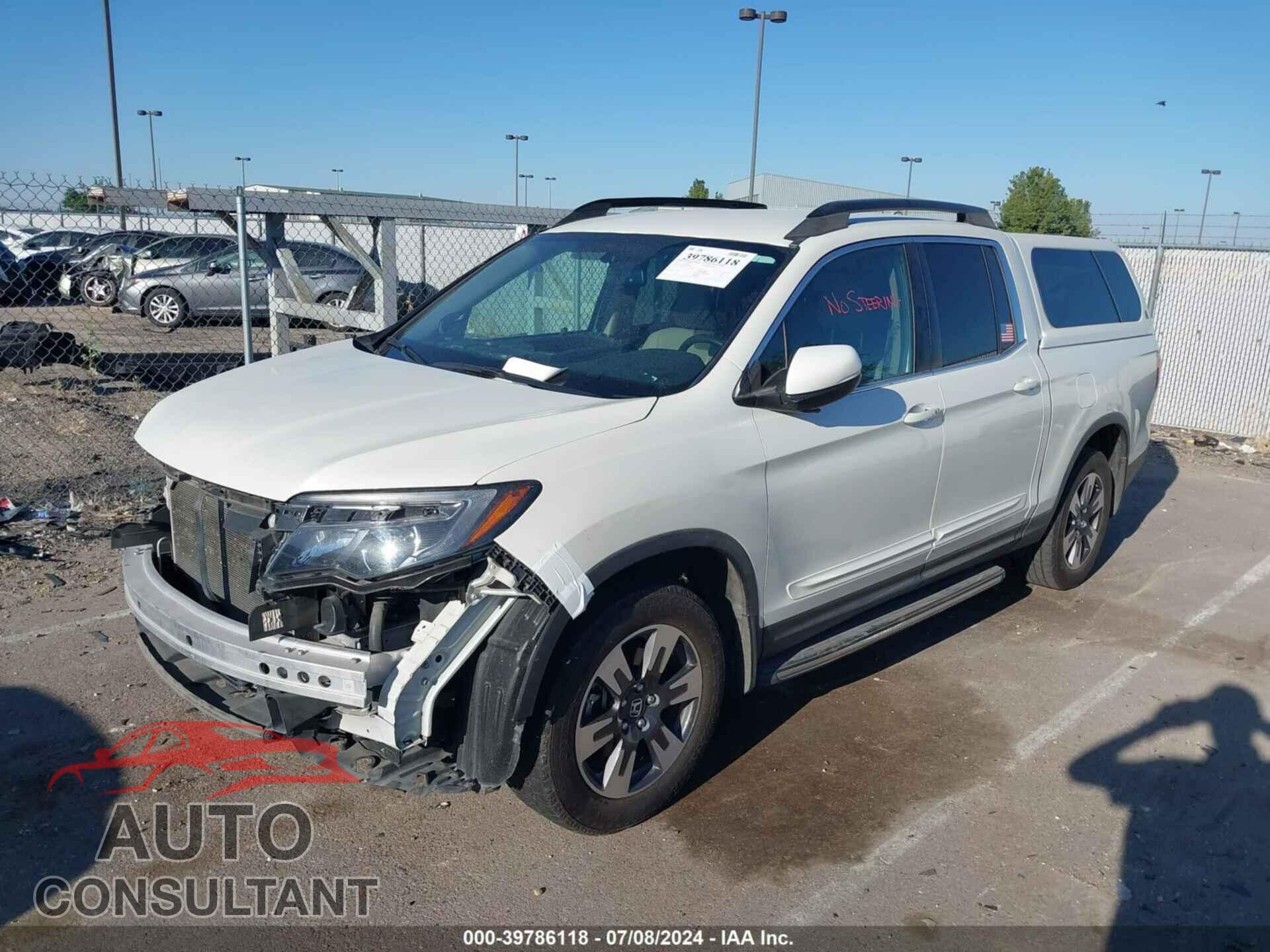 HONDA RIDGELINE 2017 - 5FPYK3F67HB009096