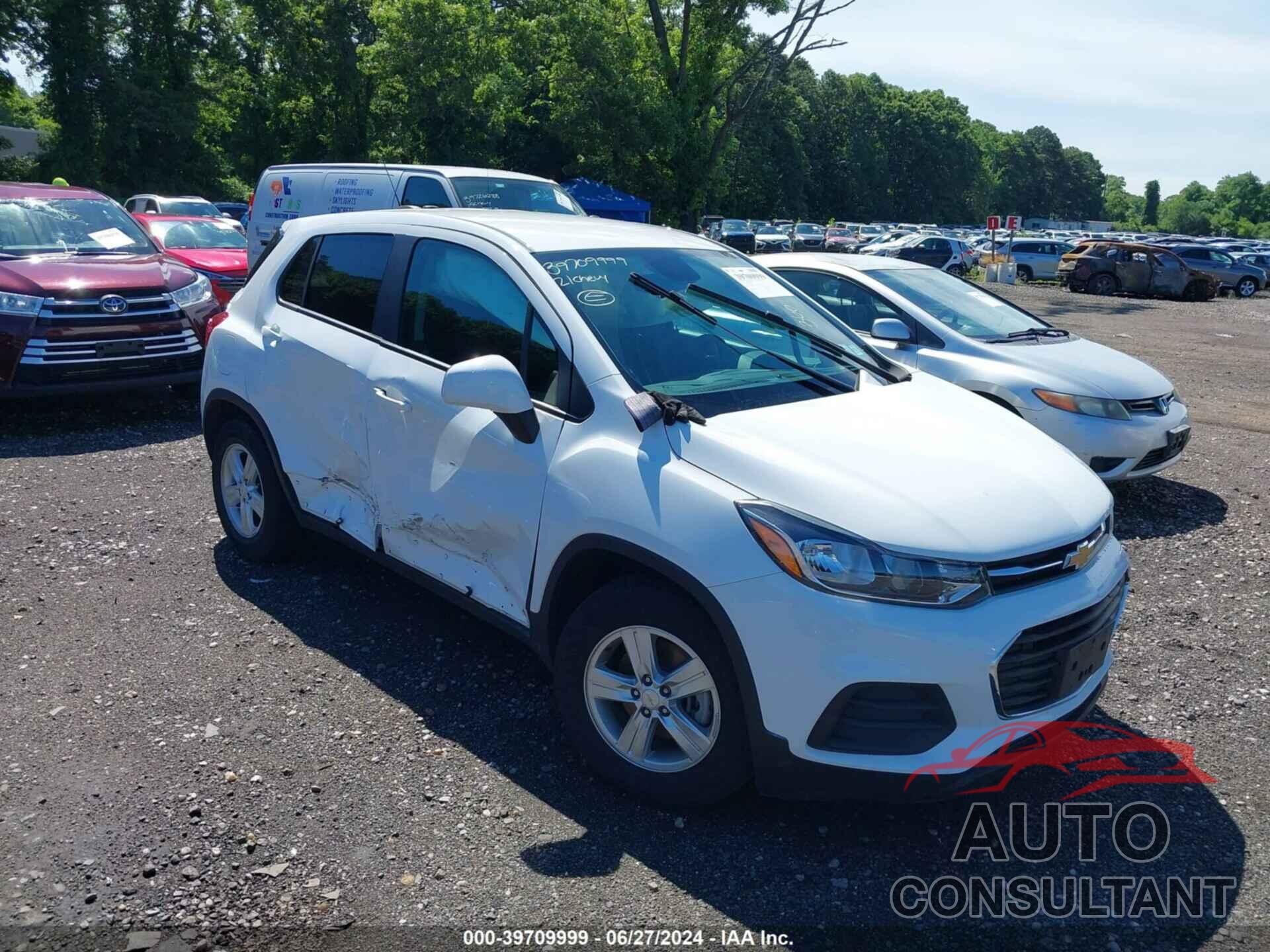 CHEVROLET TRAX 2021 - KL7CJKSB0MB322410