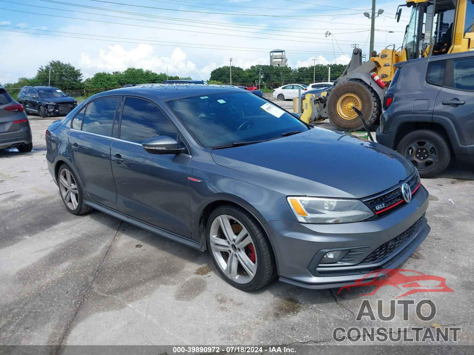 VOLKSWAGEN JETTA 2016 - 3VW4S7AJ3GM231877