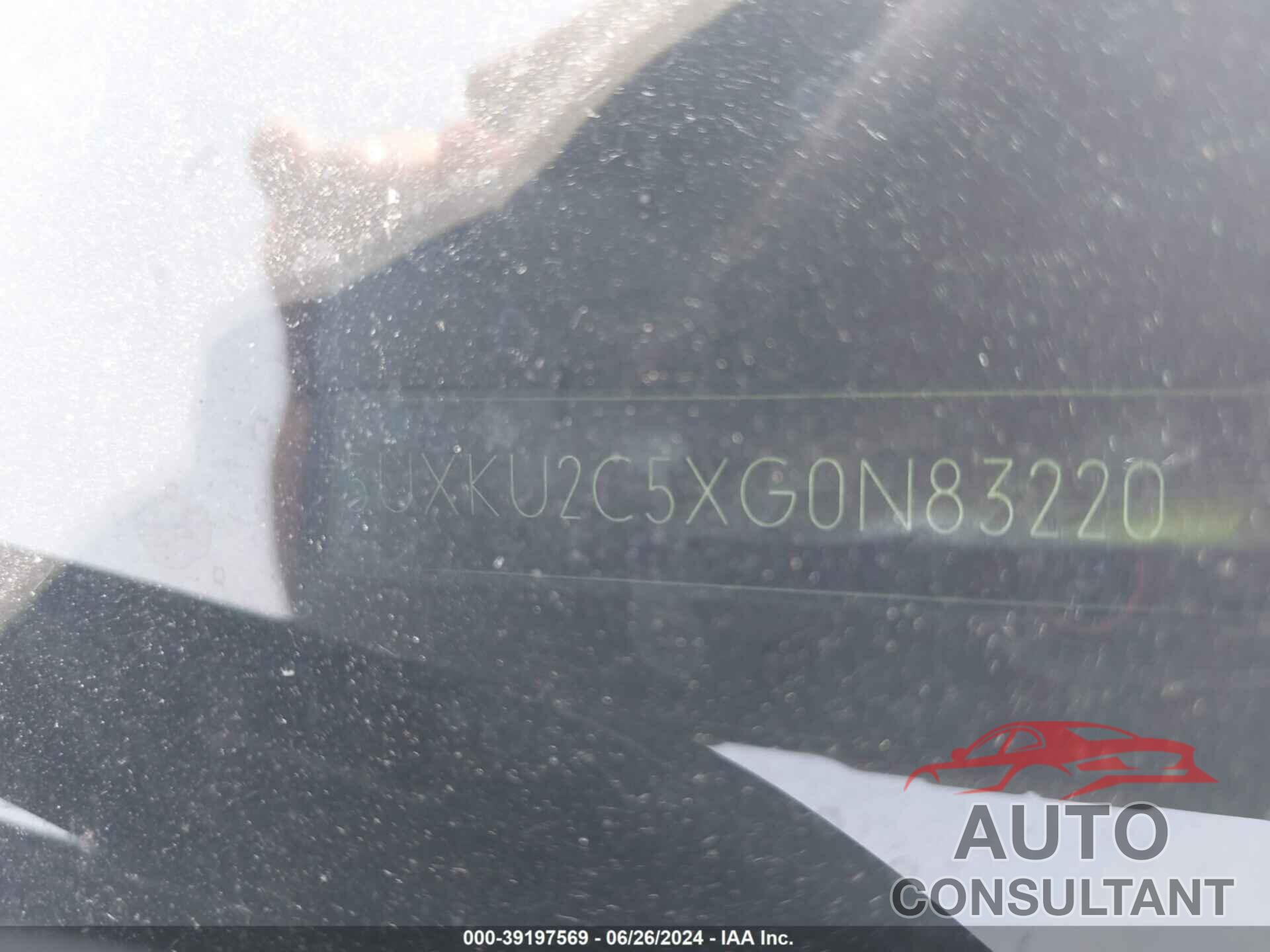 BMW X6 2016 - 5UXKU2C5XG0N83220