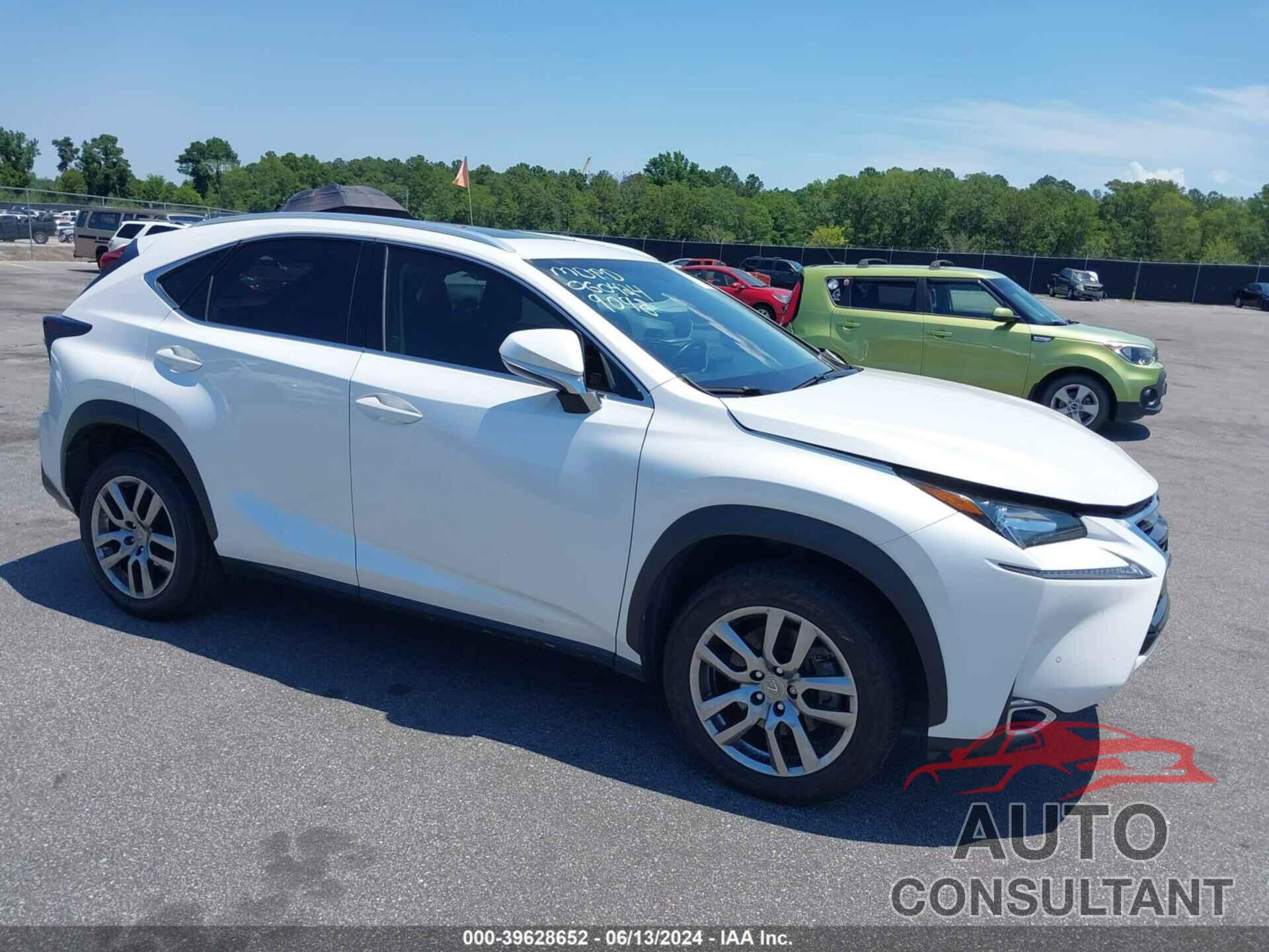 LEXUS NX 200T 2016 - JTJYARBZ0G2039098