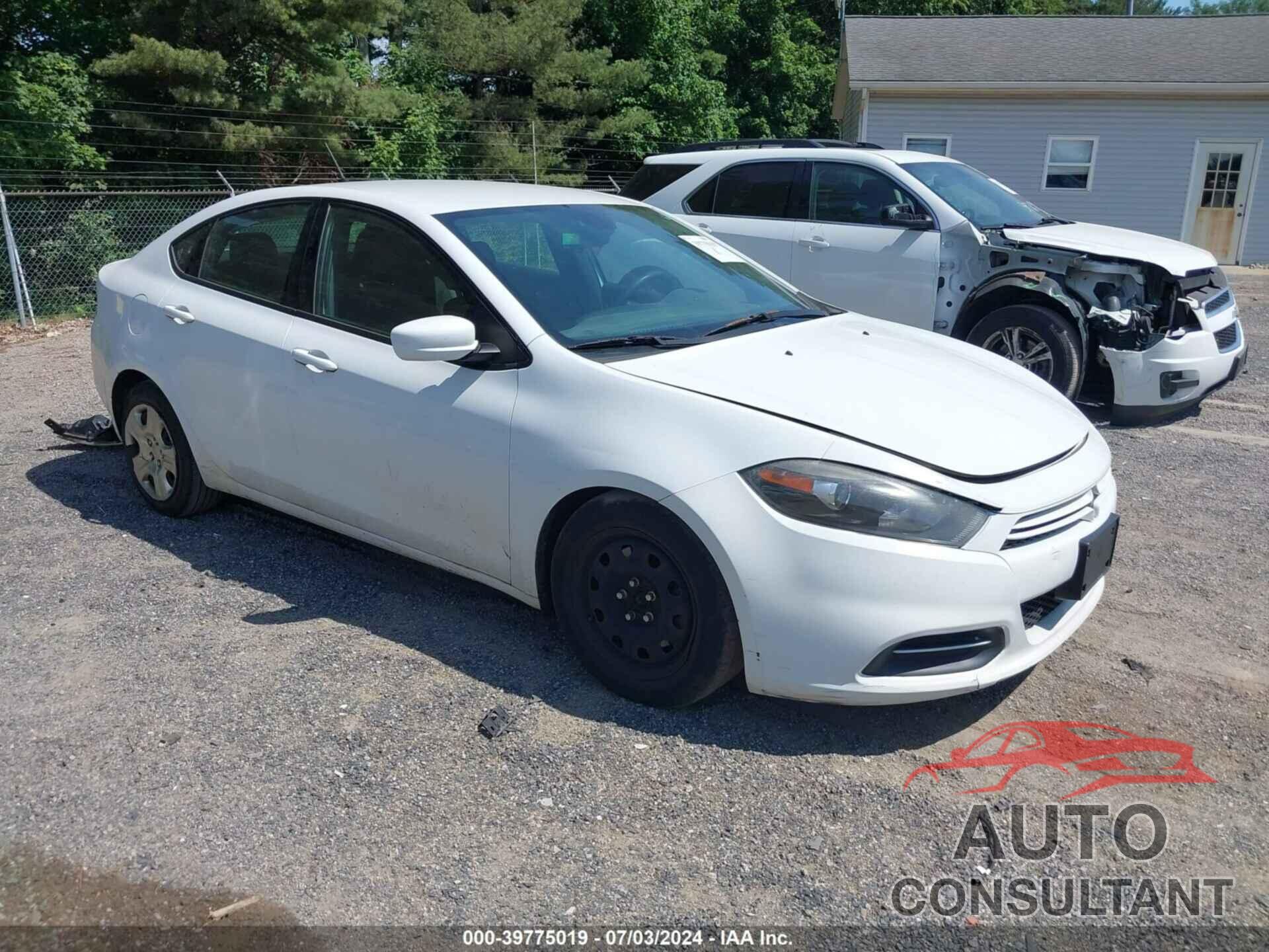 DODGE DART 2016 - 1C3CDFAA3GD564745