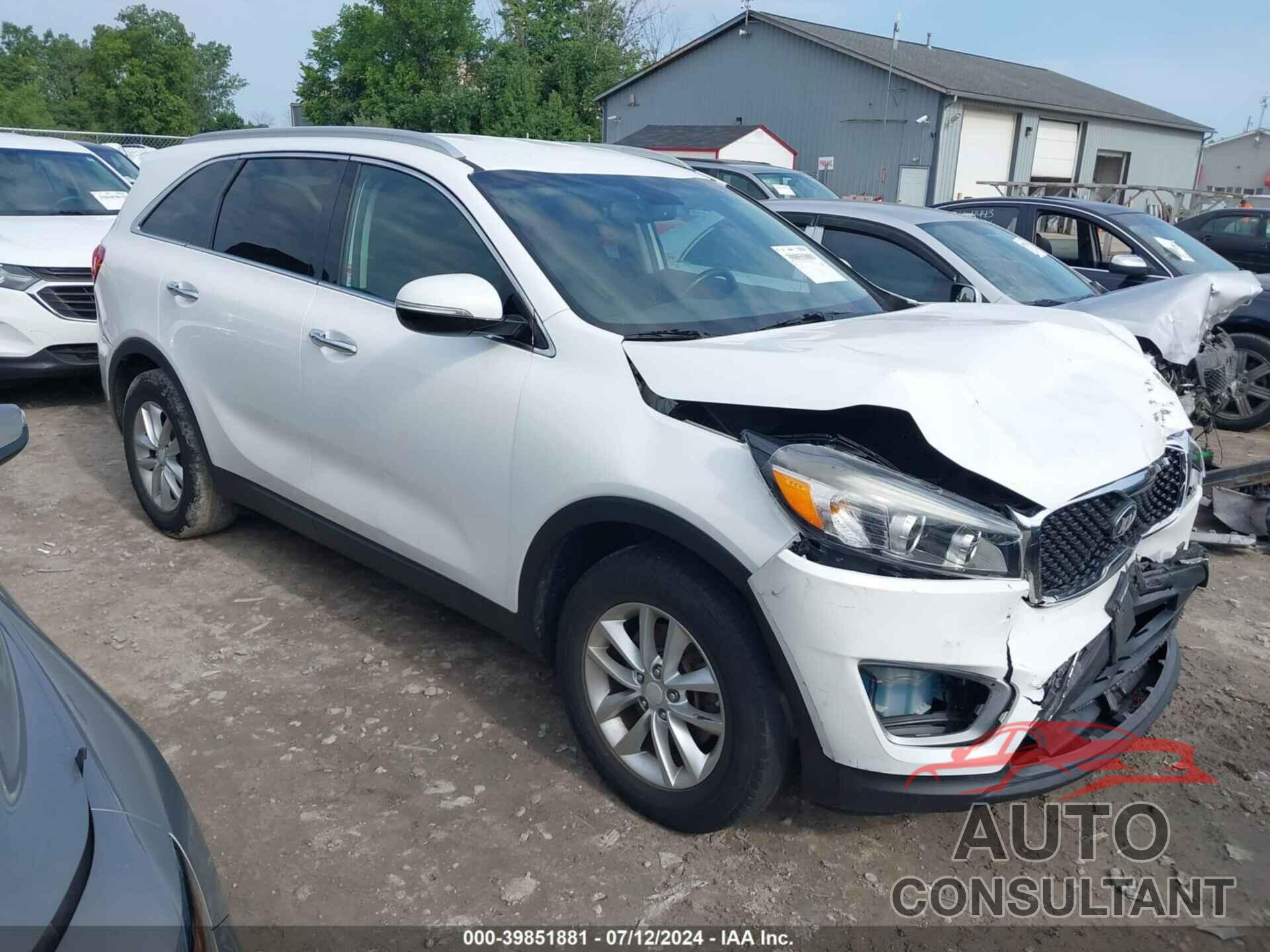 KIA SORENTO 2016 - 5XYPG4A38GG049610