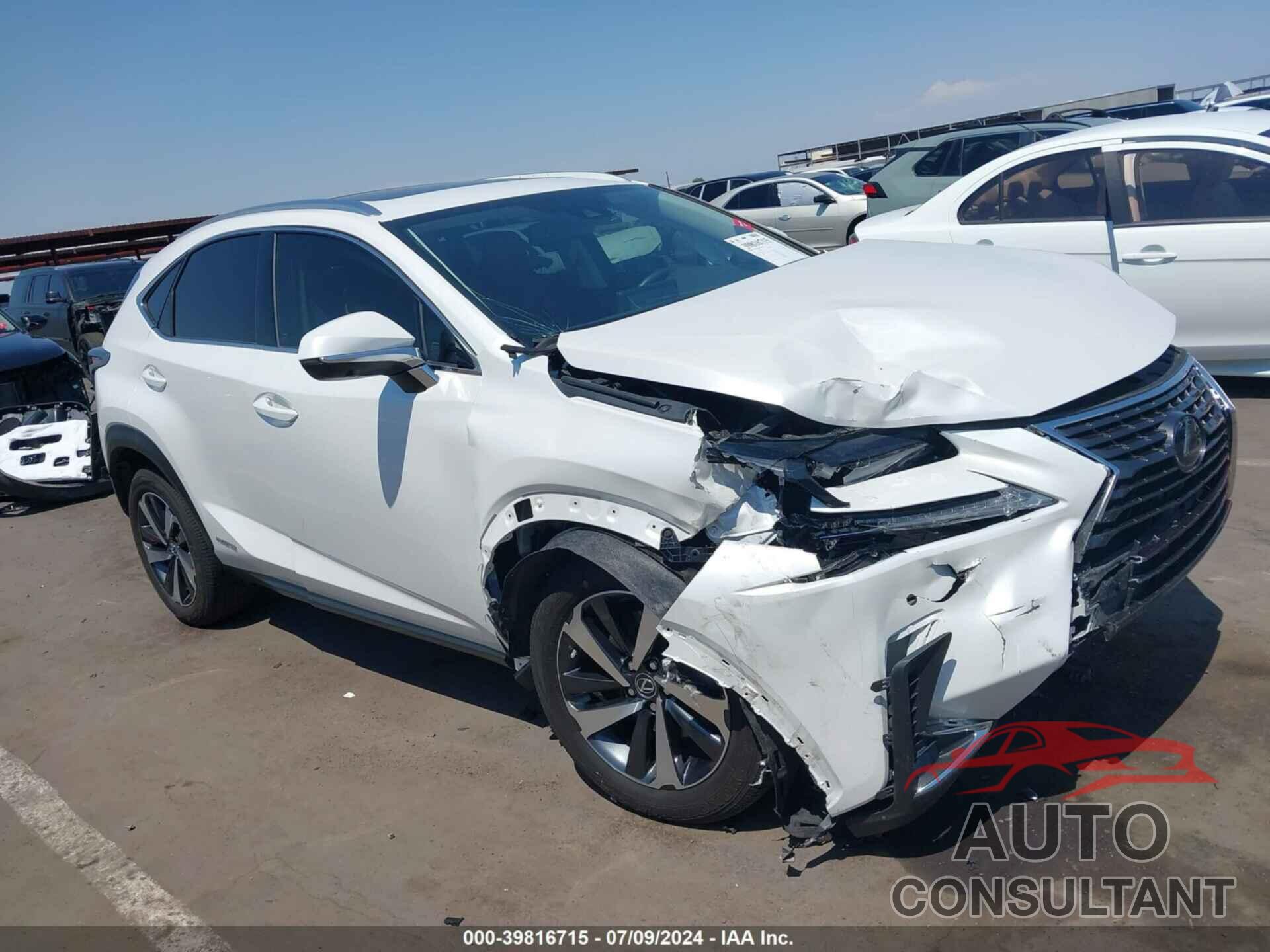 LEXUS NX 300H 2020 - JTJGJRDZ7L5010182