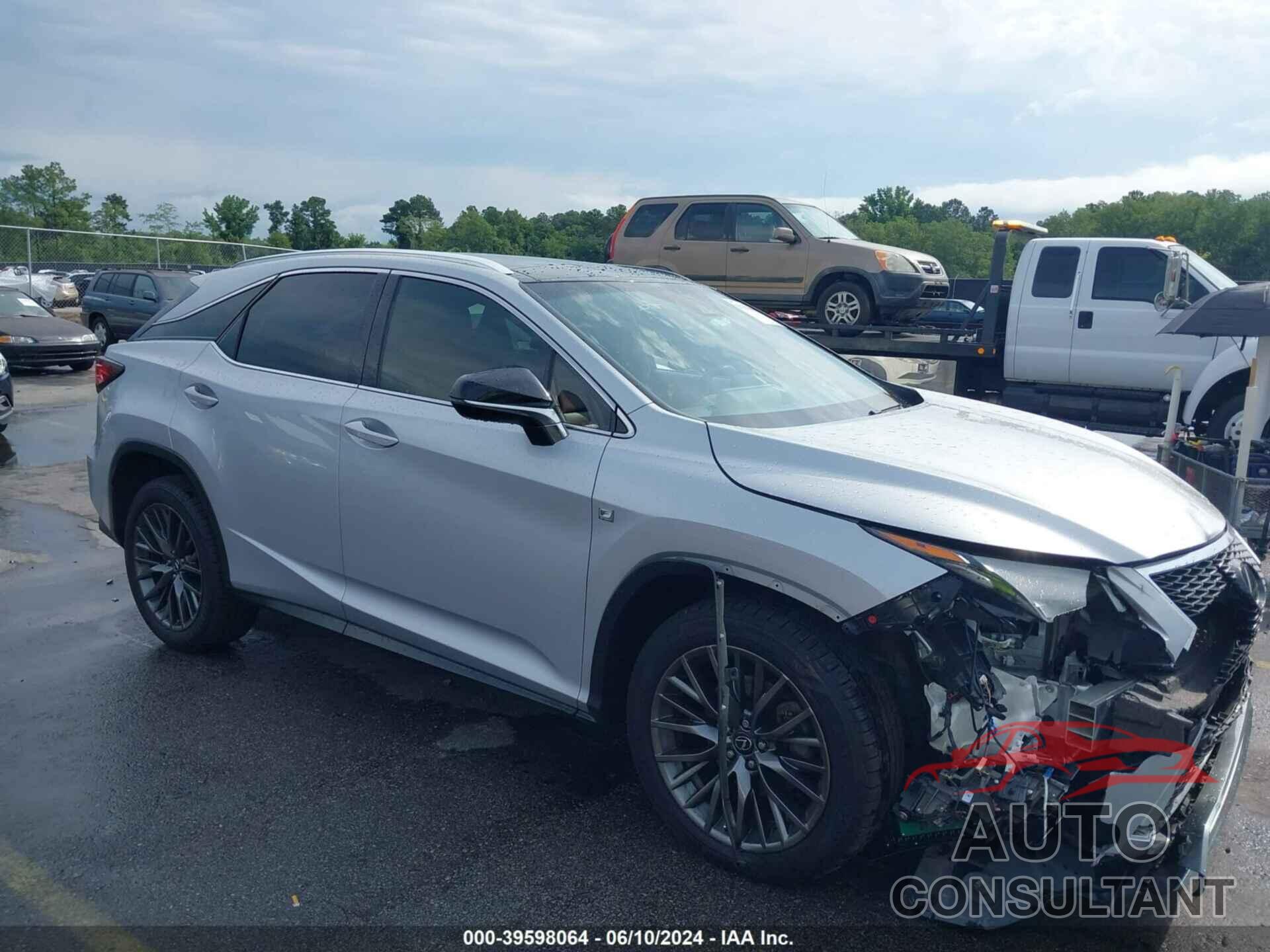 LEXUS RX 350 2019 - 2T2BZMCAXKC177234