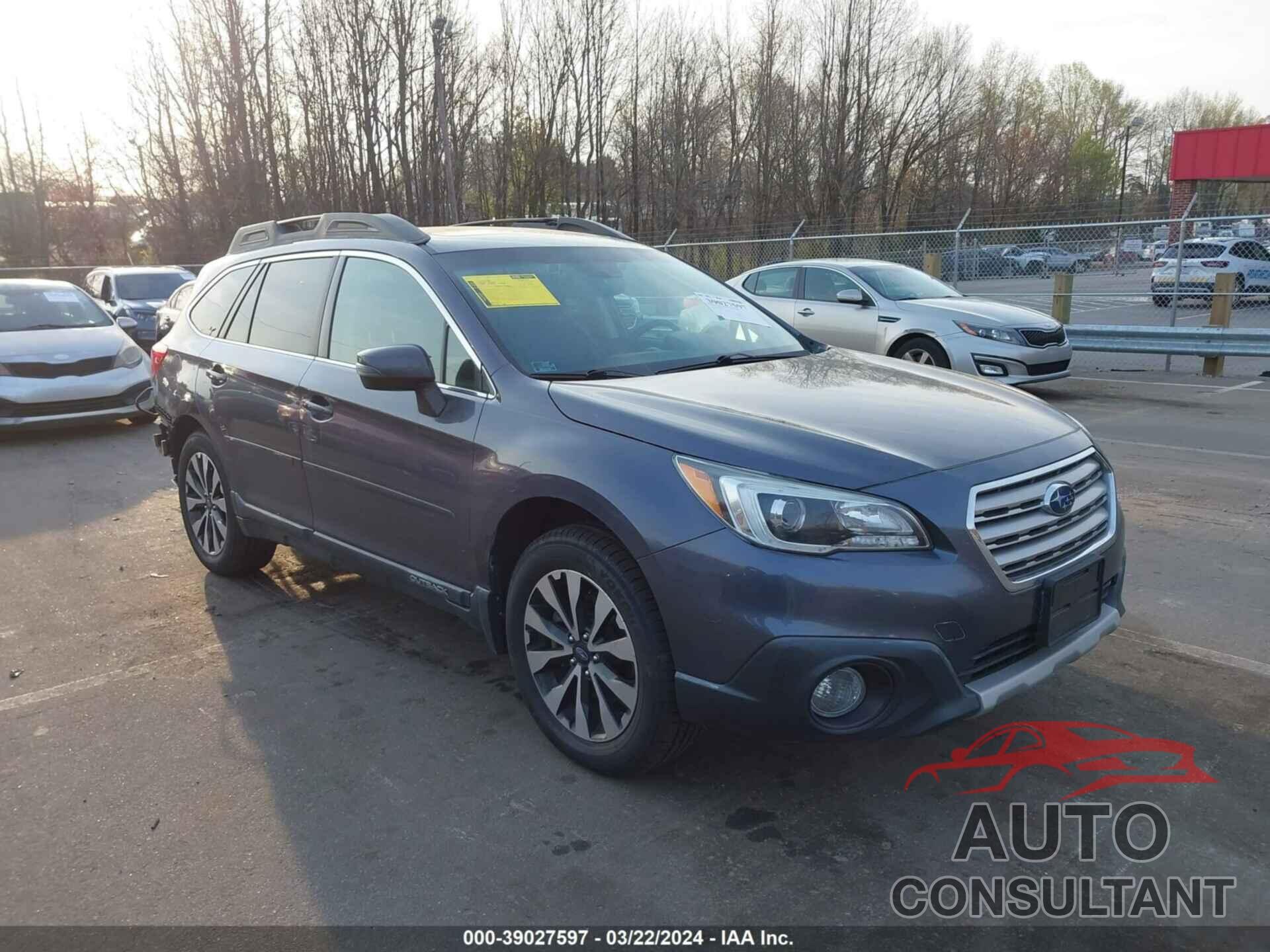 SUBARU OUTBACK 2016 - 4S4BSANC5G3257283