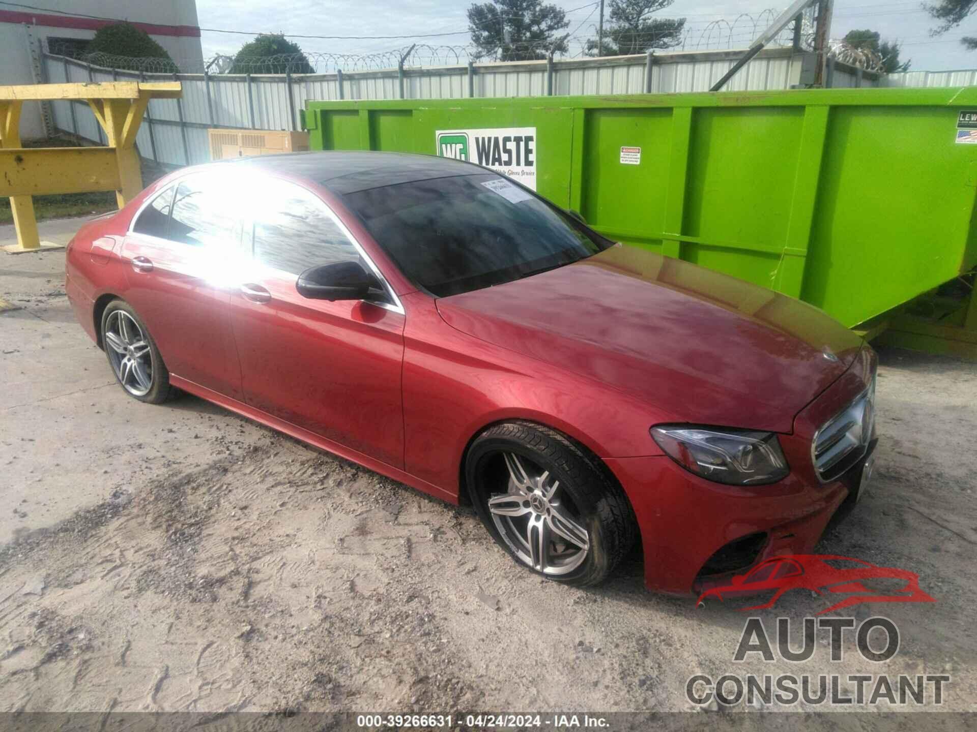 MERCEDES-BENZ E 2018 - WDDZF4JB4JA377302