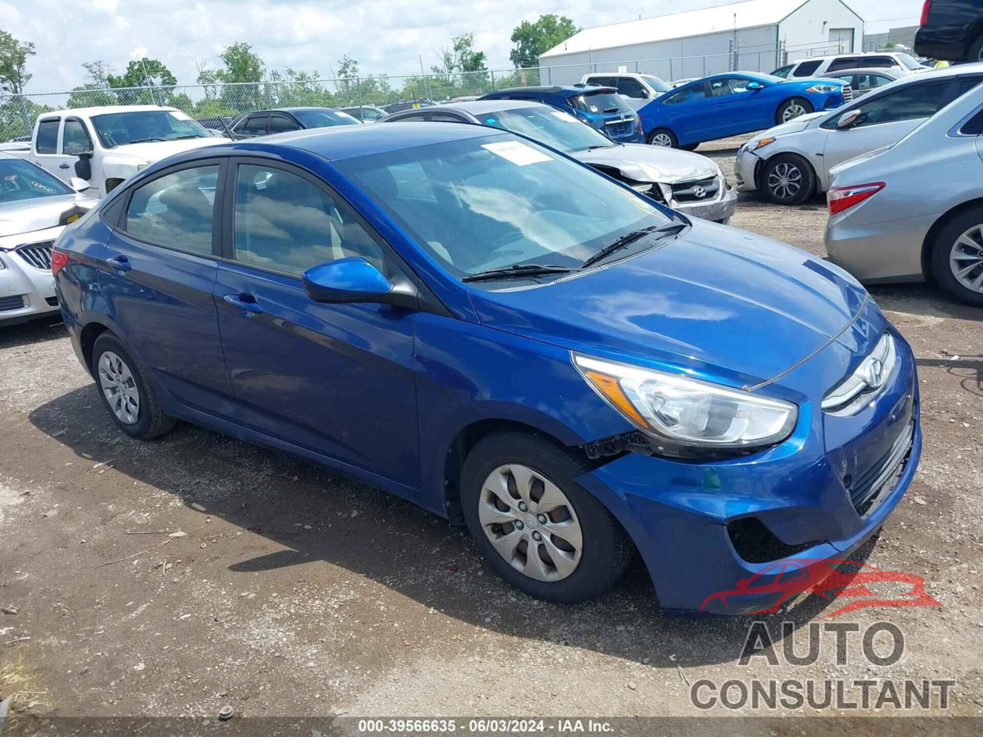 HYUNDAI ACCENT 2017 - KMHCT4AE4HU183554