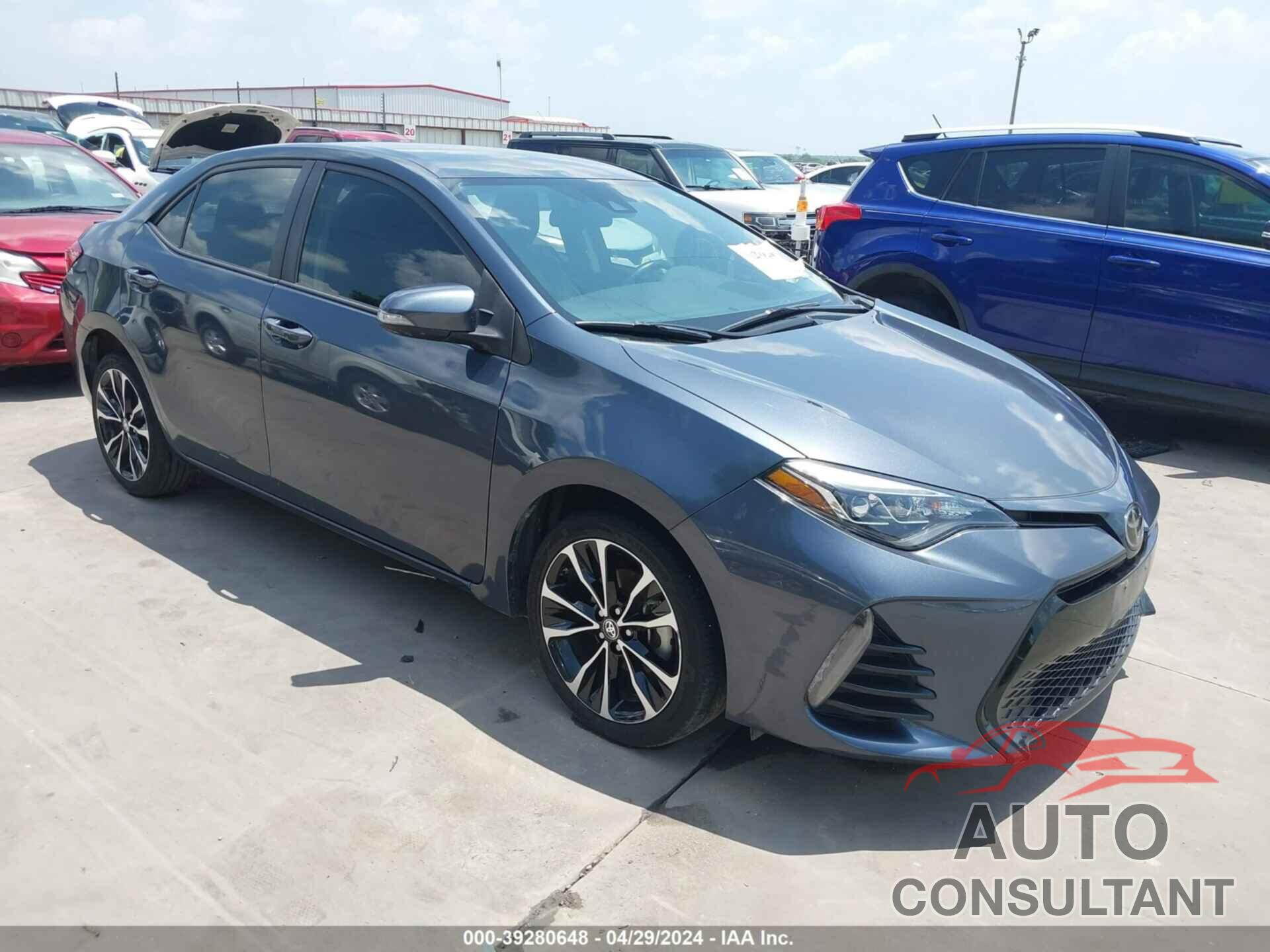 TOYOTA COROLLA 2019 - 5YFBURHE0KP906725