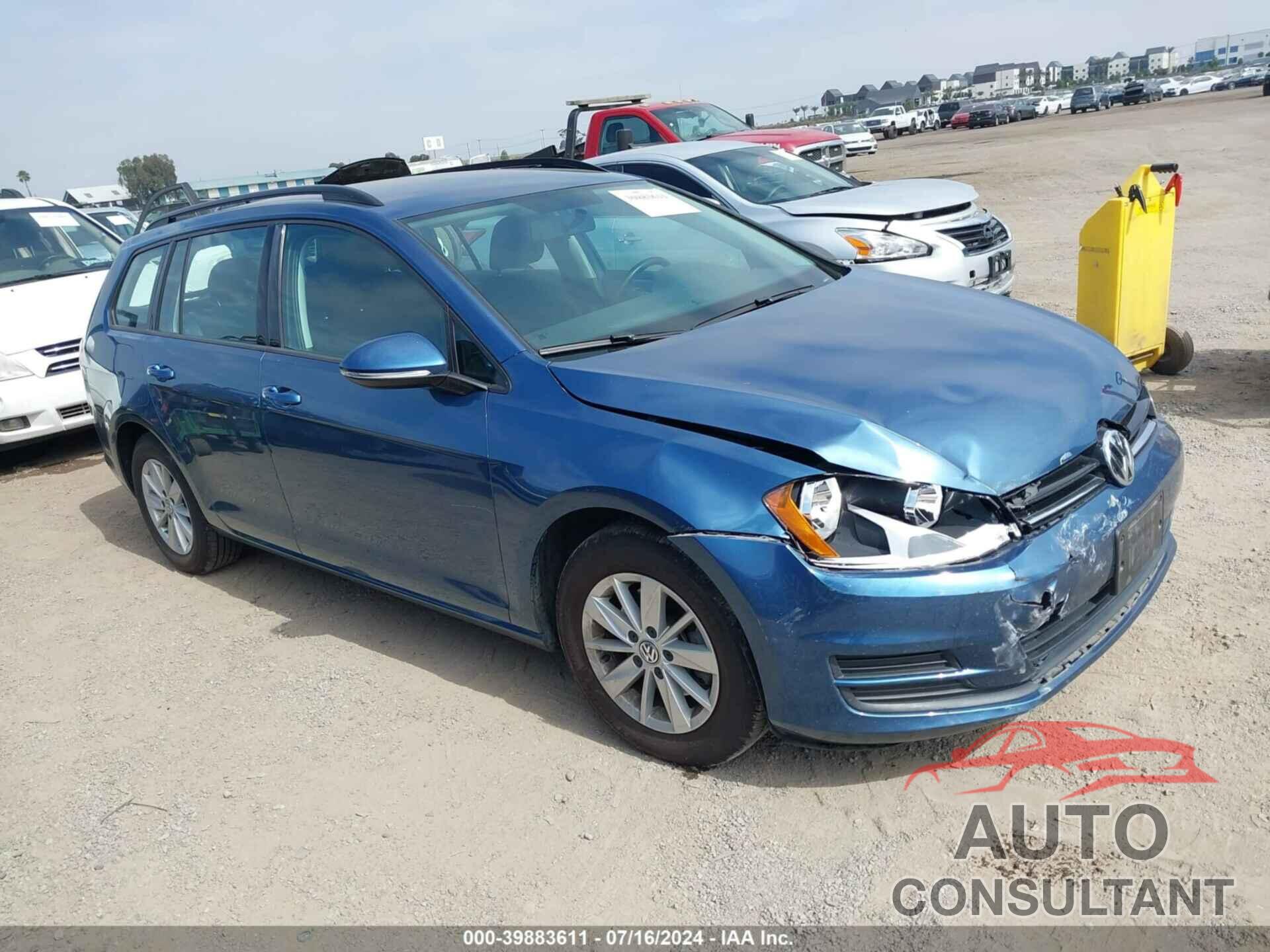 VOLKSWAGEN GOLF SPORTWAGEN 2017 - 3VWC17AU8HM509442