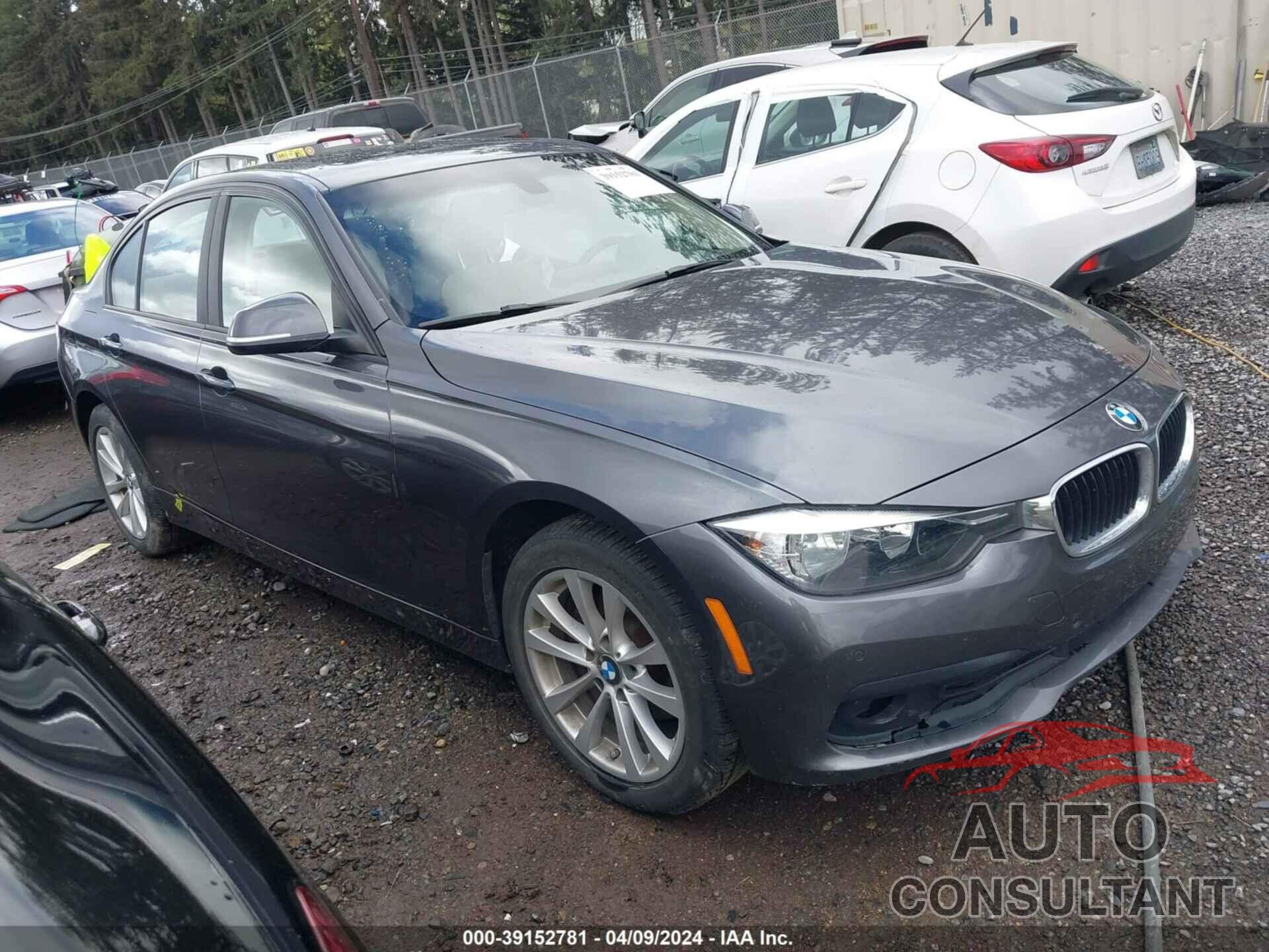 BMW 320I 2017 - WBA8E5G39HNU44362