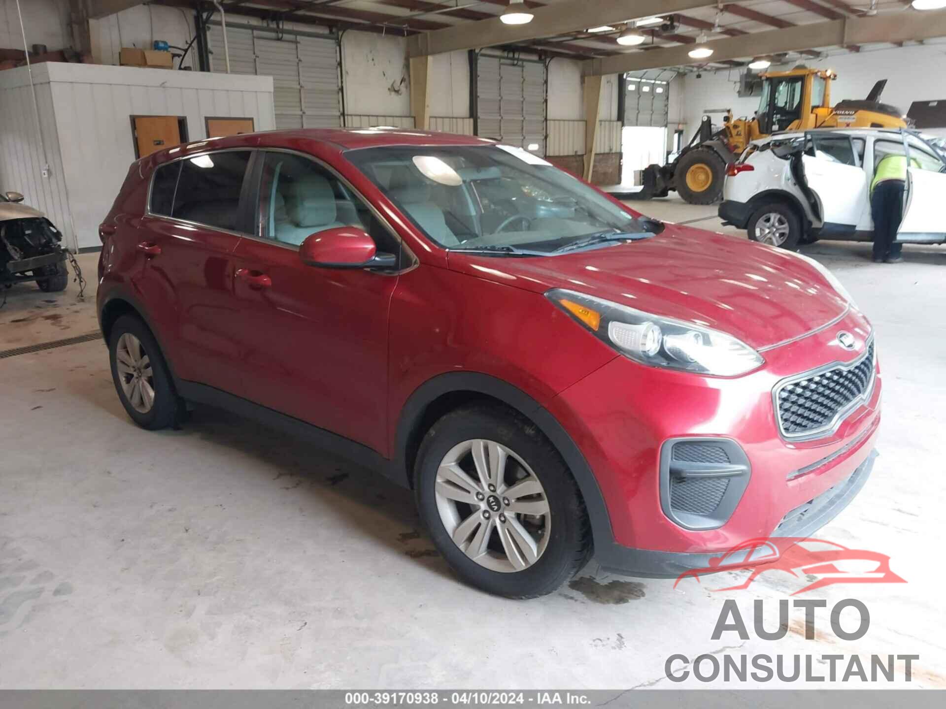 KIA SPORTAGE 2017 - KNDPM3AC3H7209507