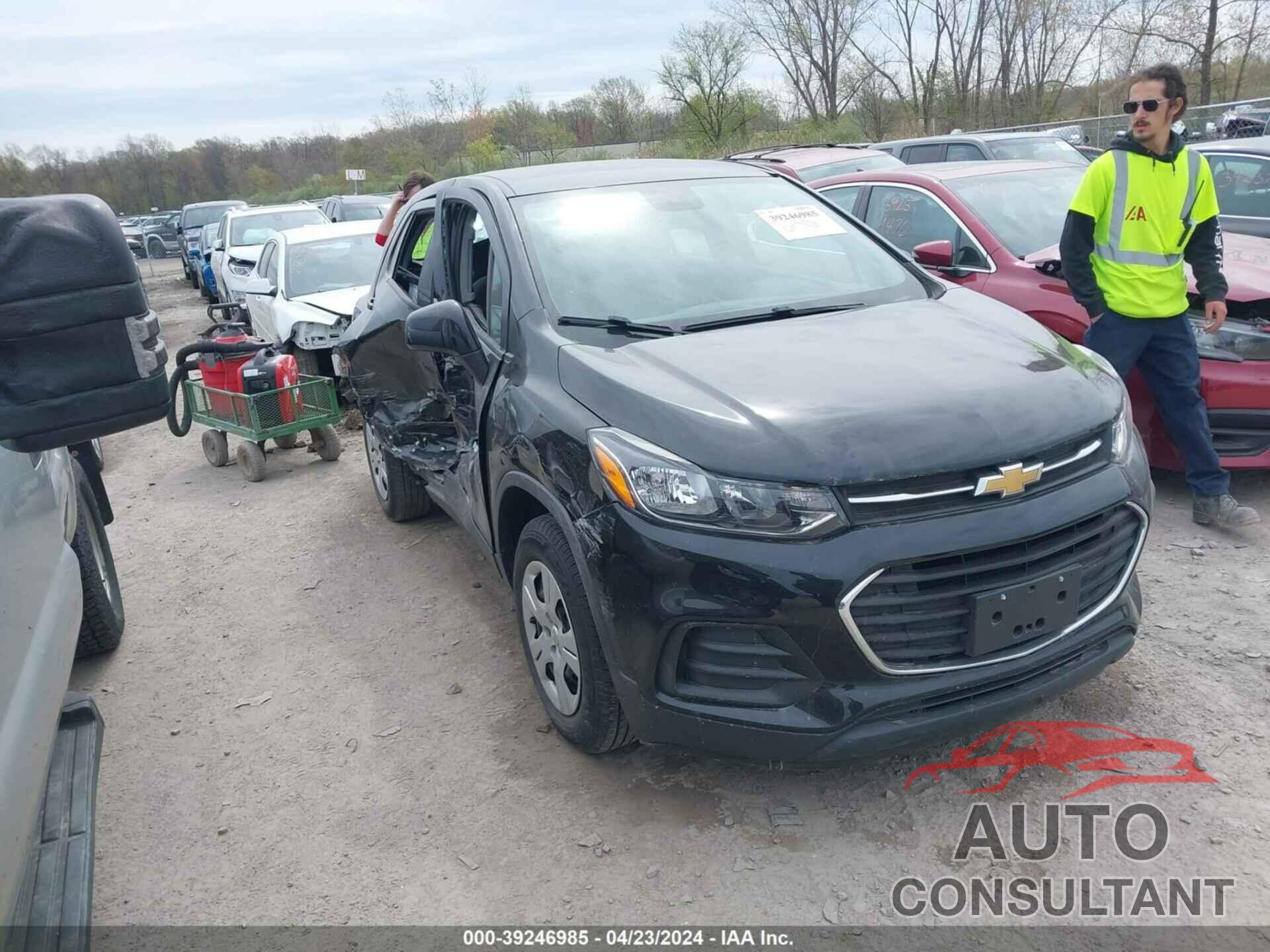 CHEVROLET TRAX 2018 - 3GNCJKSBXJL301830