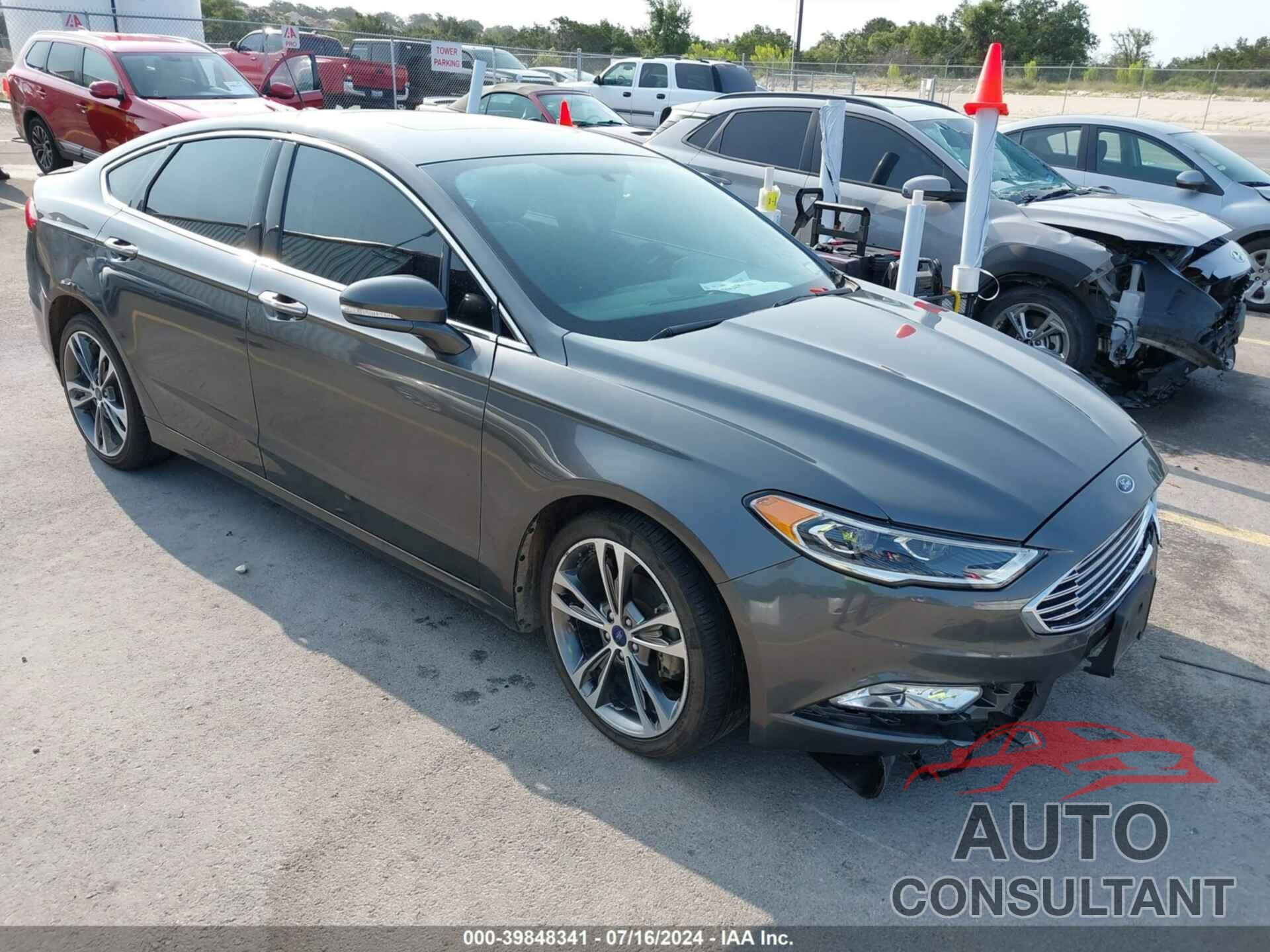 FORD FUSION 2017 - 3FA6P0K94HR163138